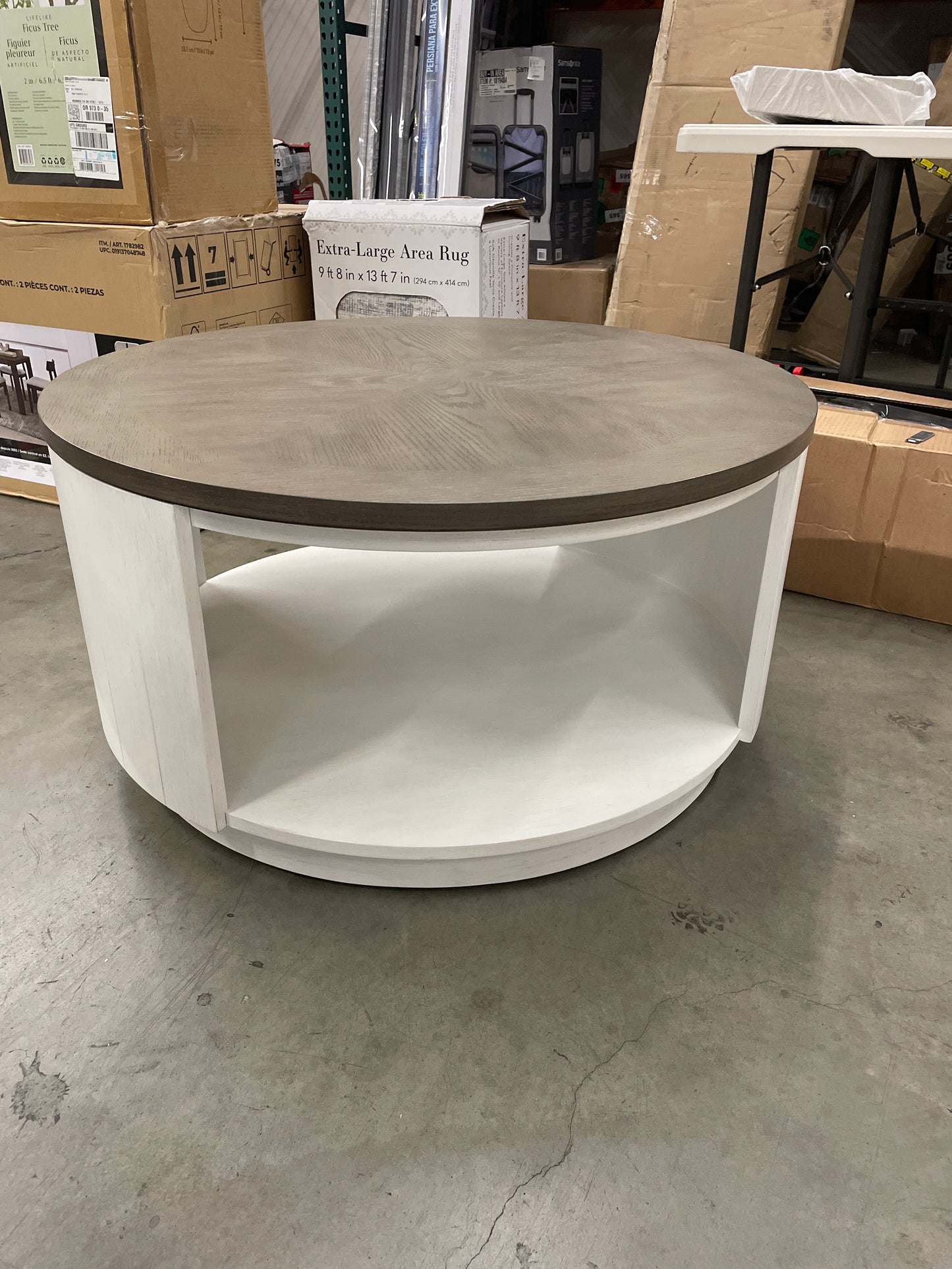 Flexsteel Melody 35” Round Coffee Table