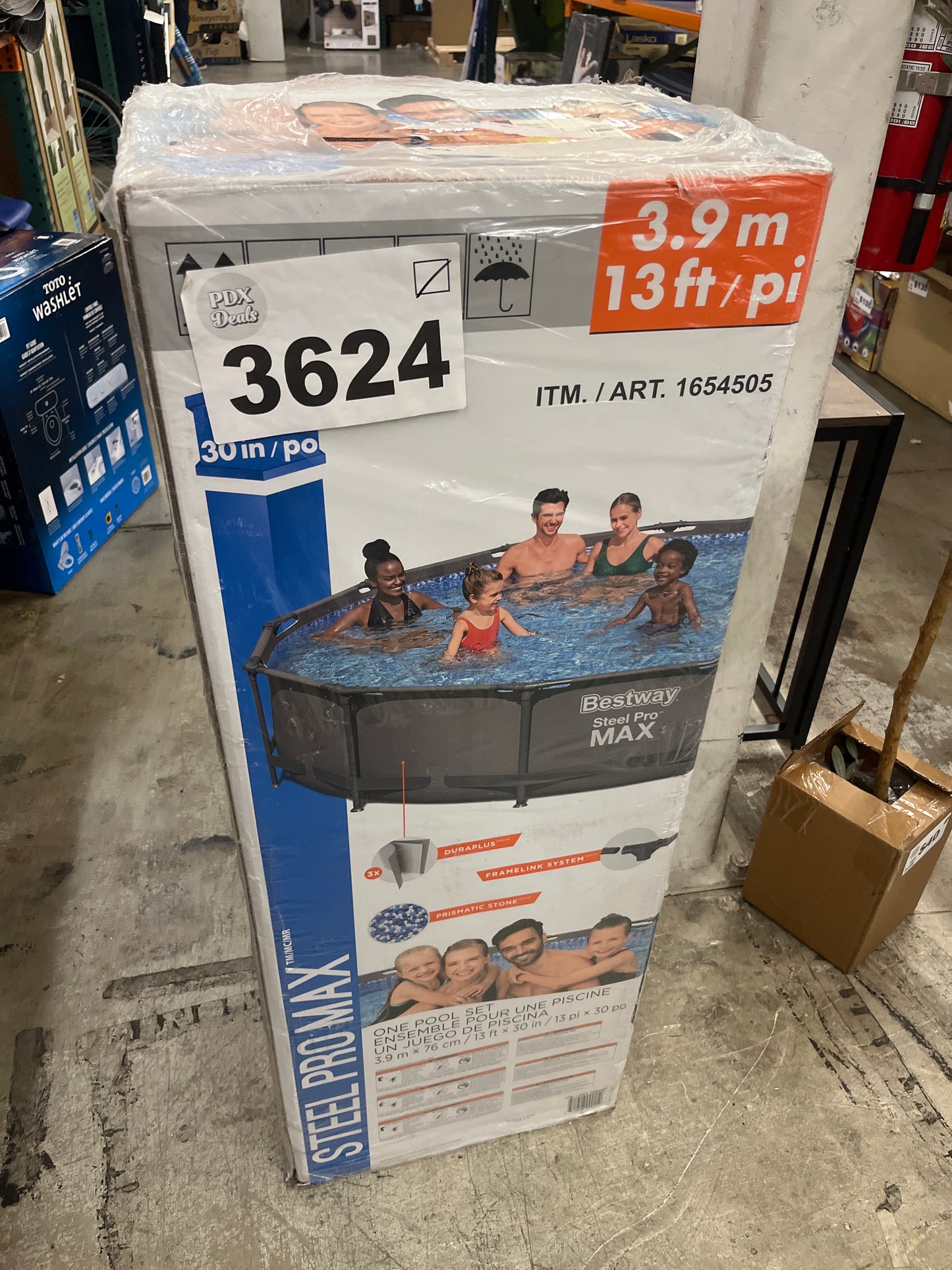 NEW - Bestway Steel Pro MAX 13 ft x 30 in - Retail $219