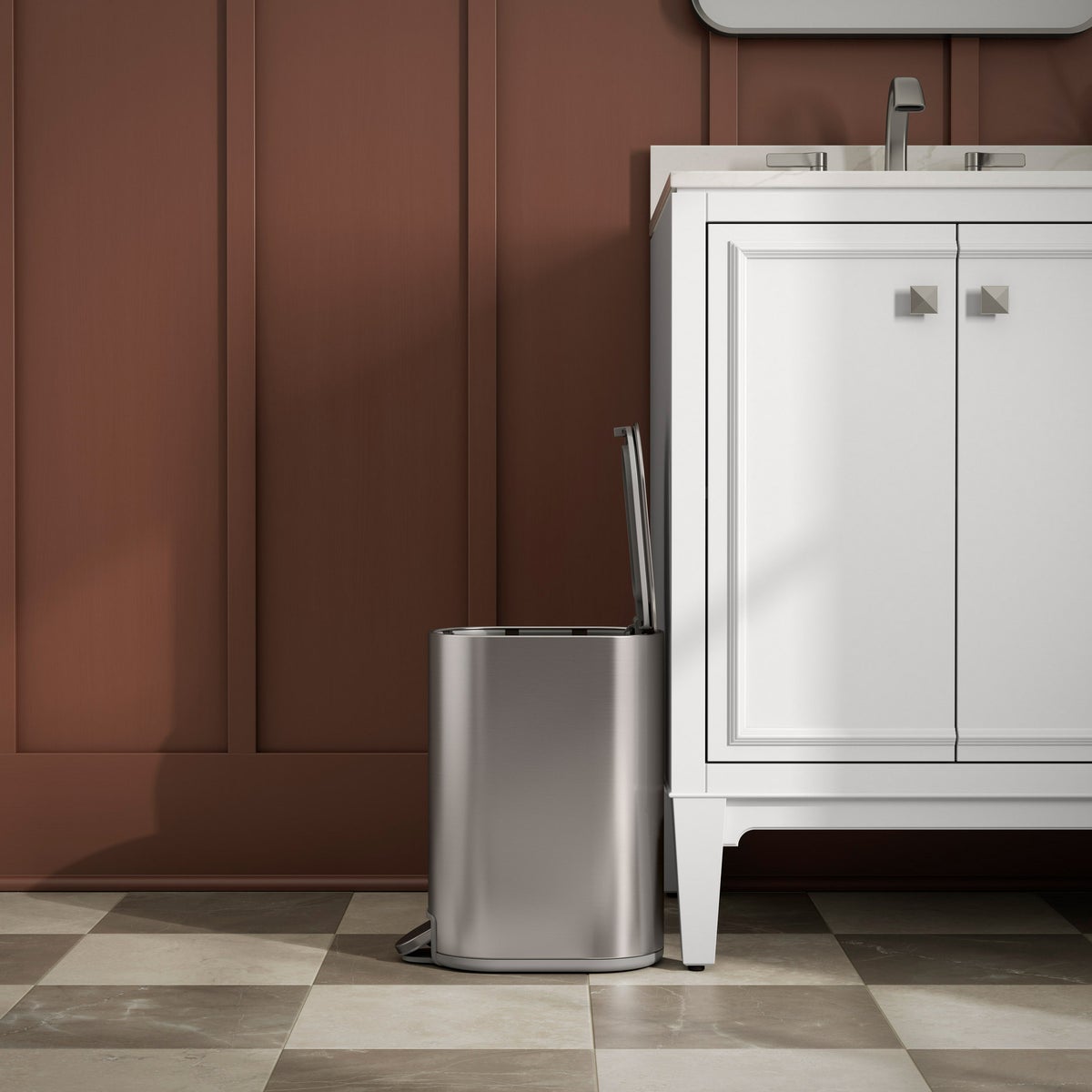 Kohler 8L Step Trash Can