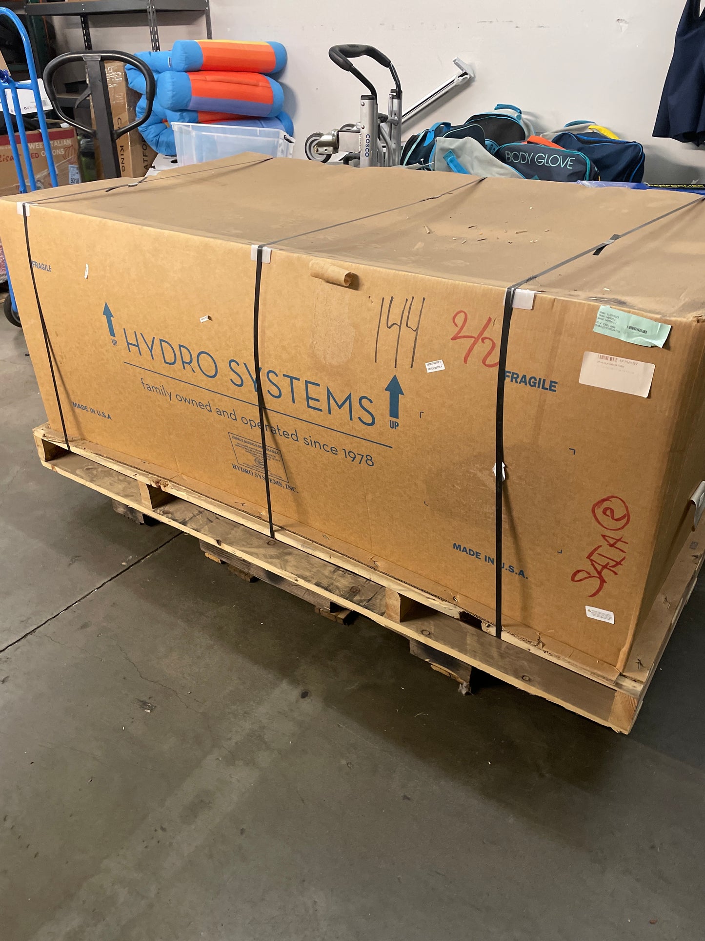 Hydrosystems Lacey Drop In Acrylic Soaking Tub 66'x32' - Right Drain