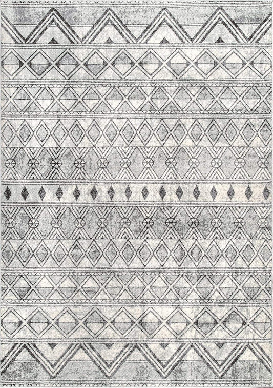 NEW - nuLOOM Vintage Teresa Area Rug, 4x6, Grey - Retail $39