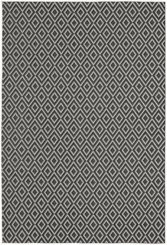 NEW - Home Dynamix Tripoli Lydia 7ft 10in x10ft 2in Indoor/Outdoor Area Rug, Modern Dark Gray, Rectangle - Retail $105