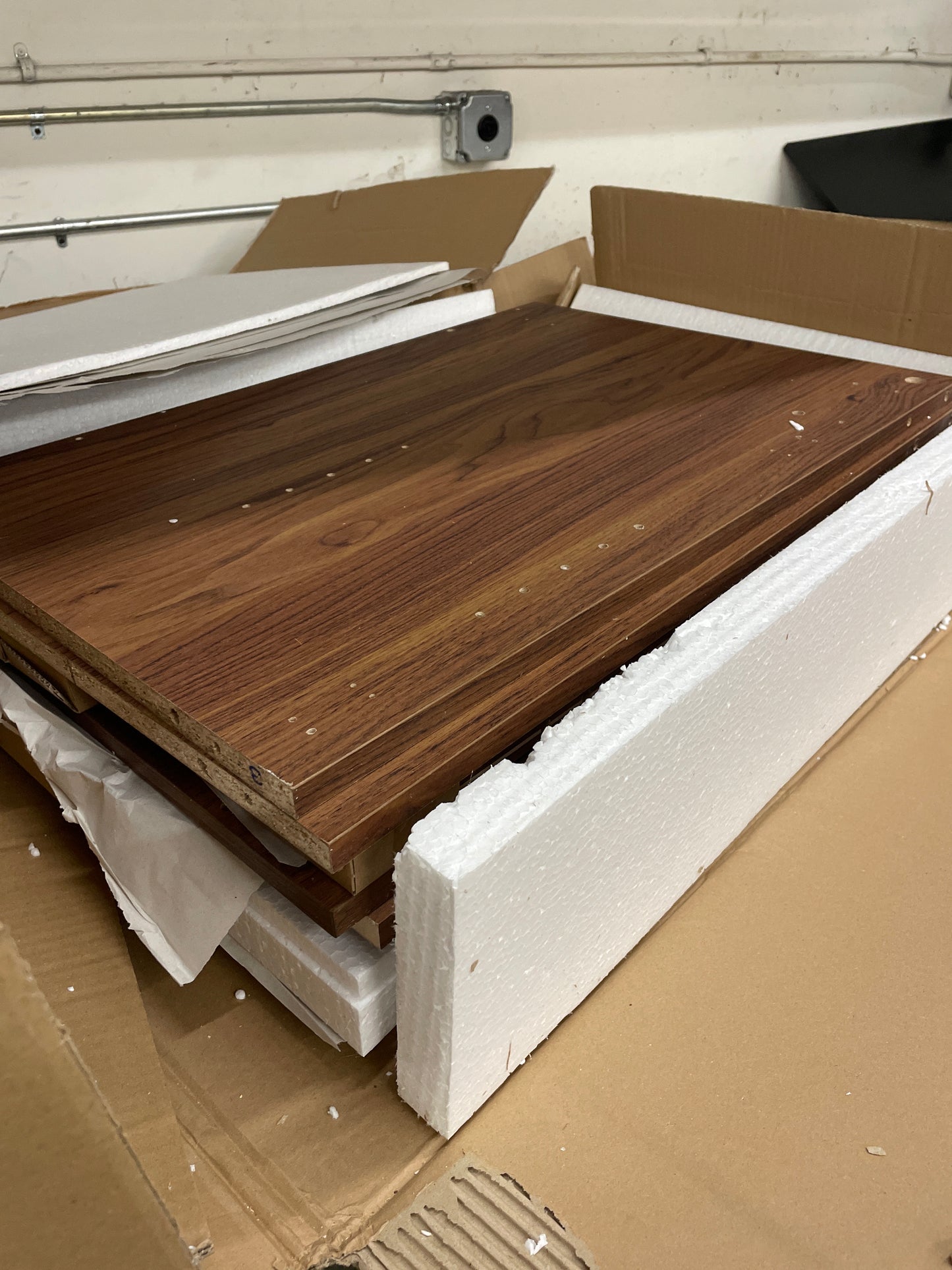 Modway Render Mid-Century Bathroom Vanity in Walnut,24 Inch - Retail $277