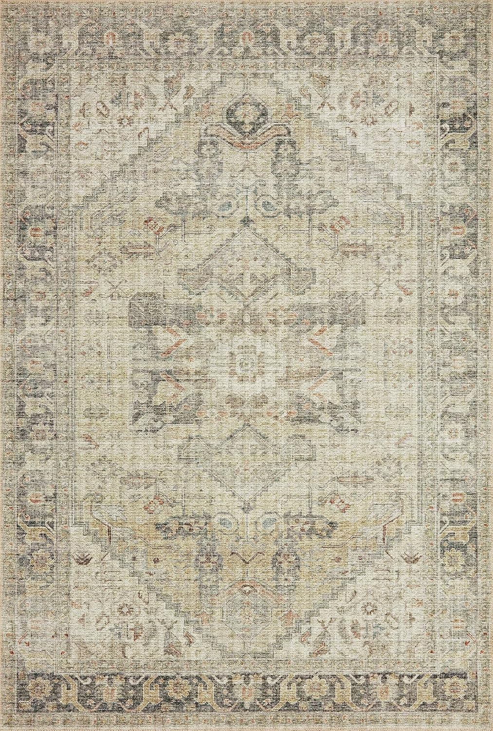 Loloi II Skye Collection SKY-13 Natural/Sand 6'-0" x 9'-0" Area Rug - Retail $91