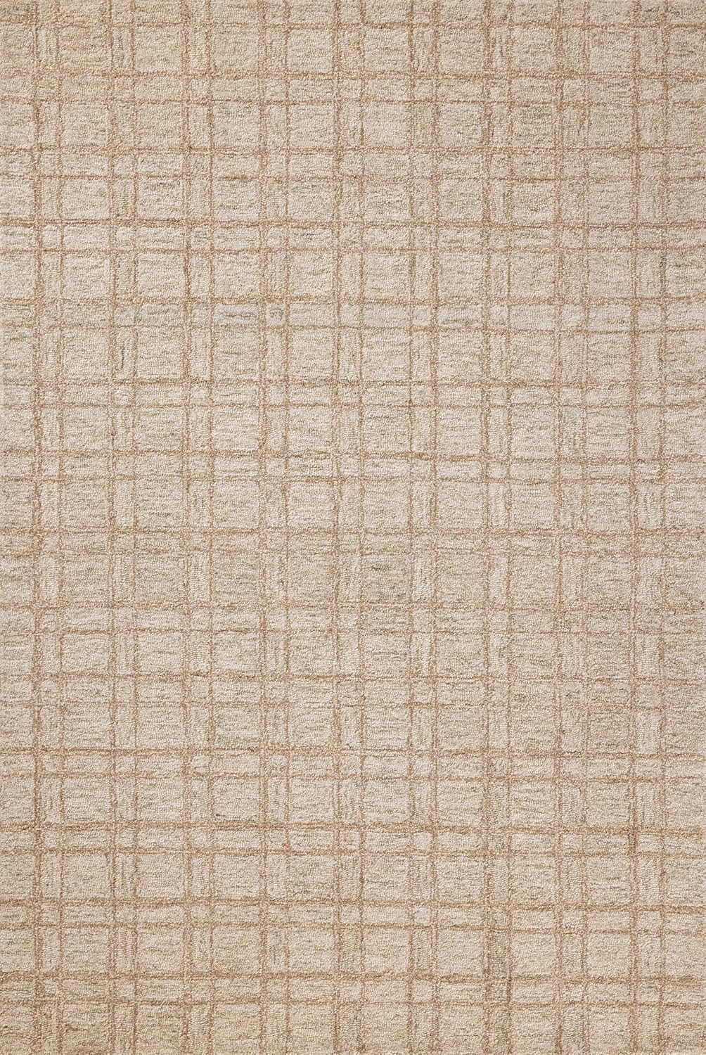 Loloi Chris Loves Julia Polly Collection POL-10 Khaki/Sand 9'-3" x 13'-0" Accent Rug - Retail $640