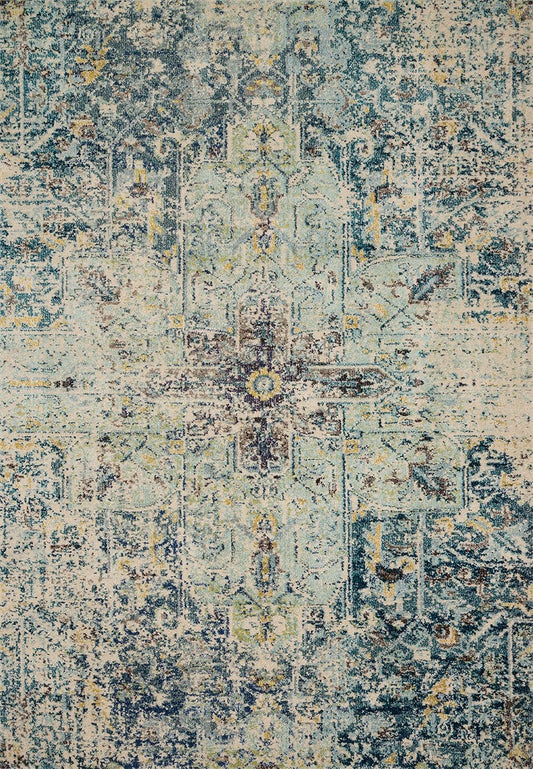 NEW - Loloi II Nadia NN-07 Aqua Transitional Area Rug 10'-0" x 14'-0"