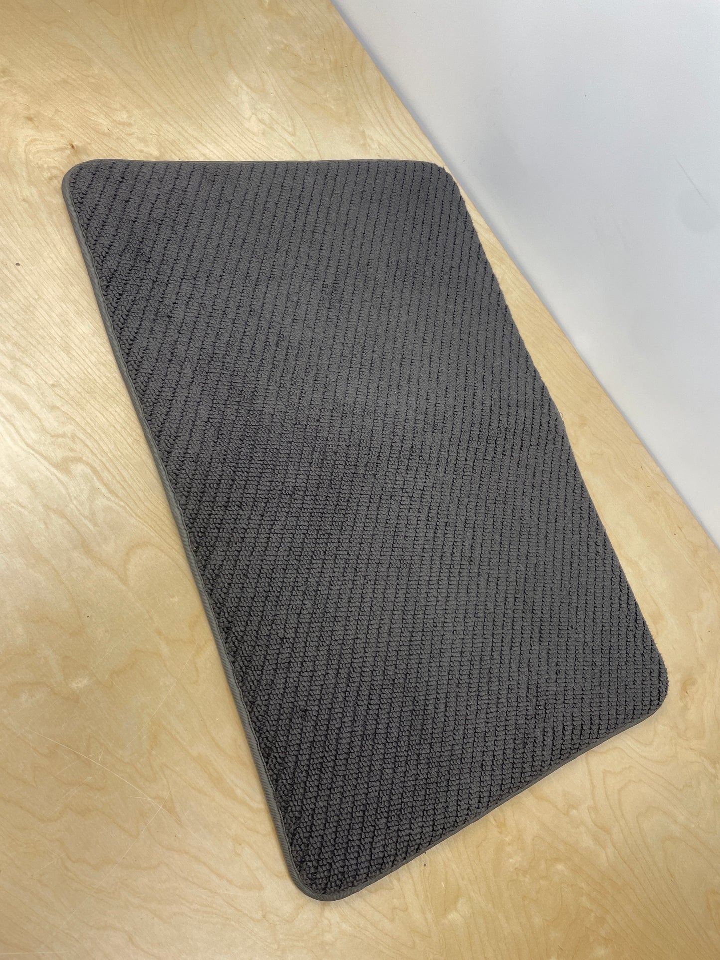 Cotton Twill Memory Foam Bath Rug - Retail $20