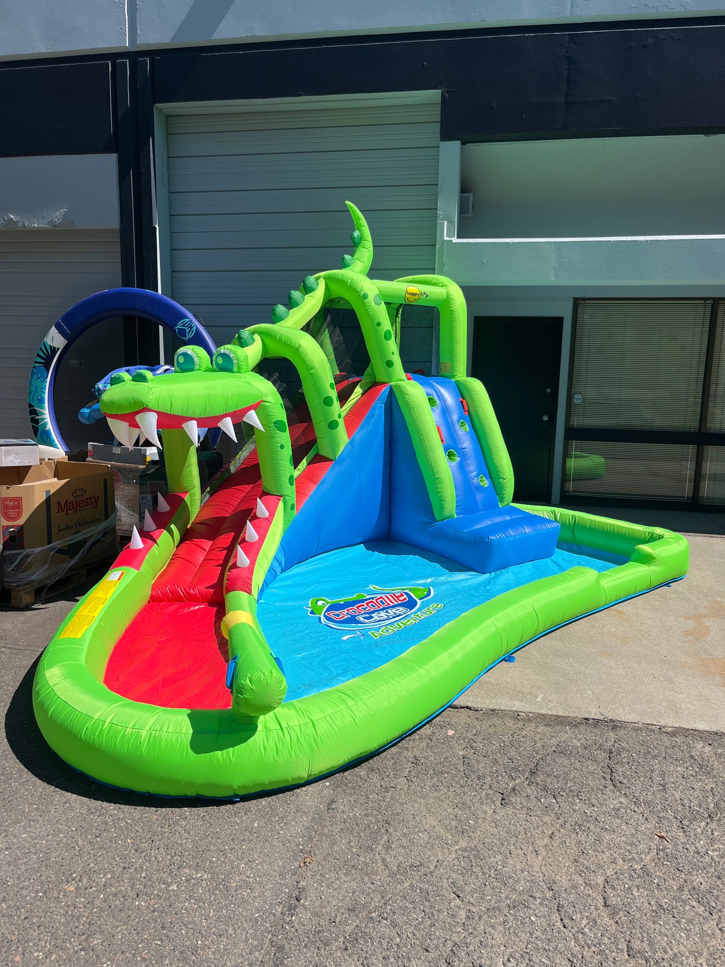 Crocodile Cave Adventure Water Slide