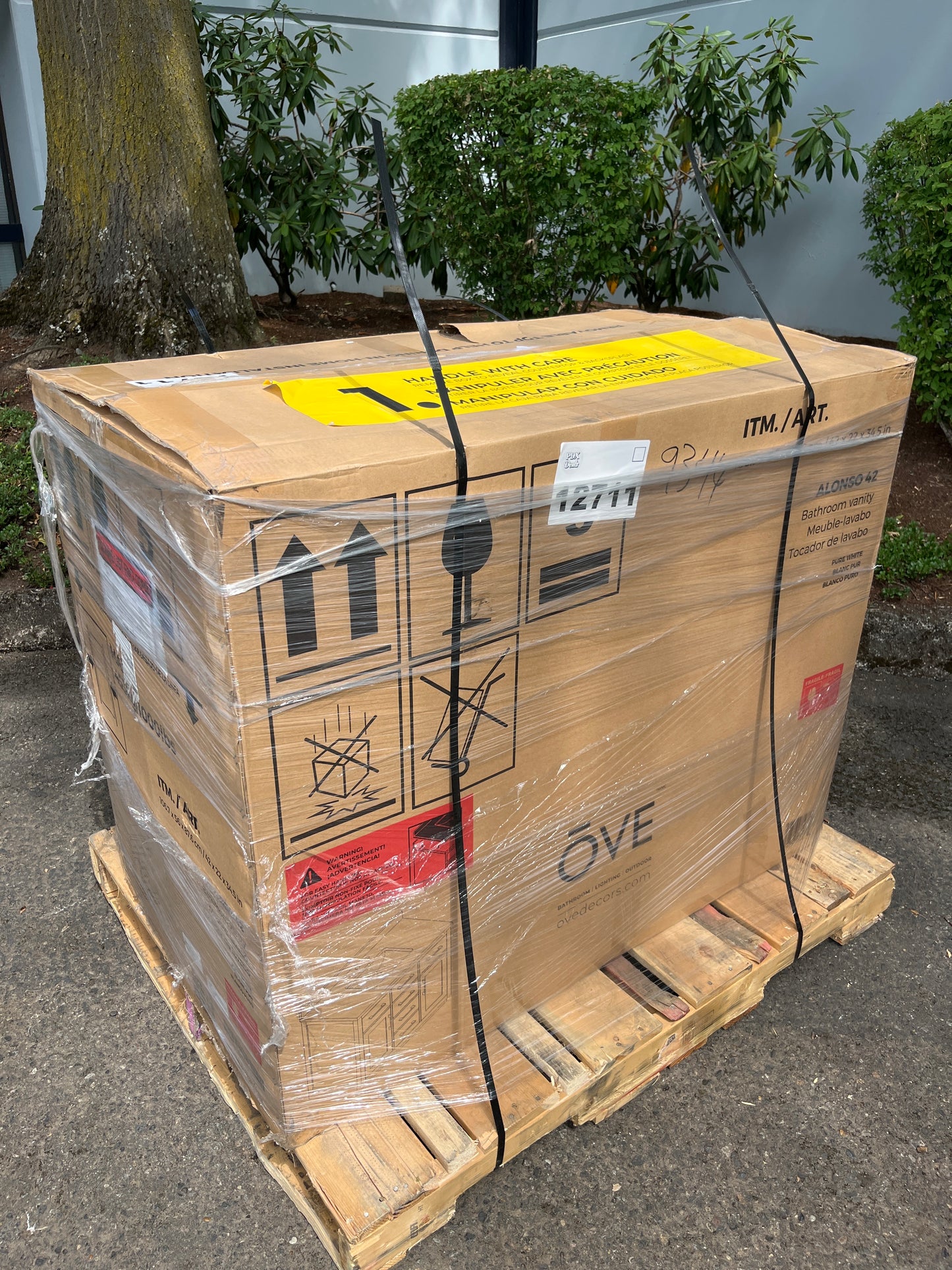 NEW - OVE Decors 42" Alonso Bath Vanity in White