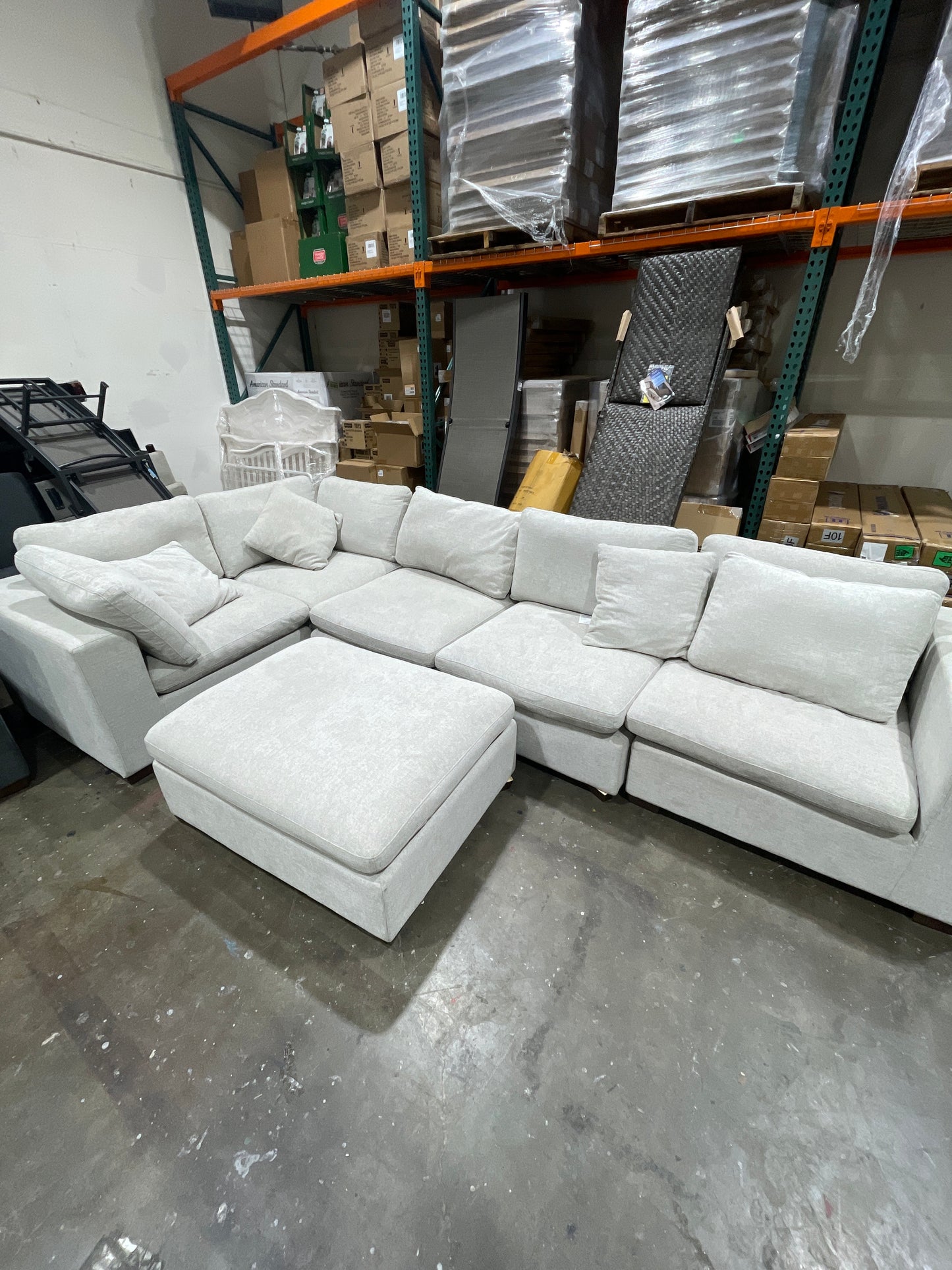 Thomasville Lowell 6-piece Modular Sectional