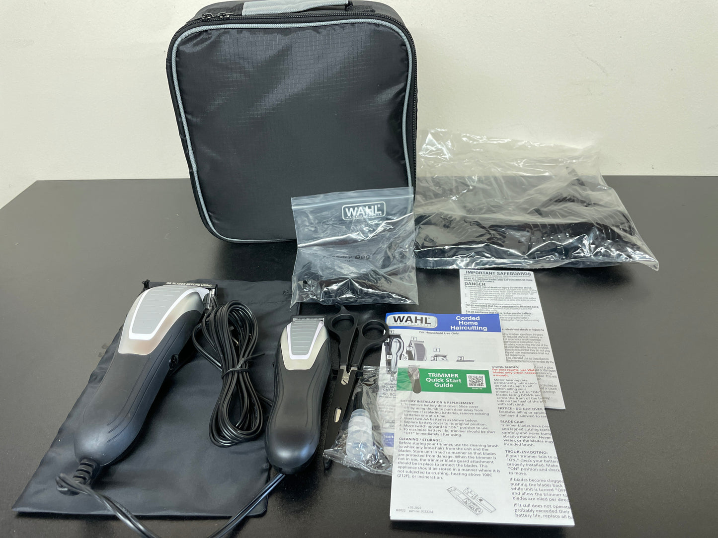 Wahl Deluxe Hair Cutting Kit - Retail $48