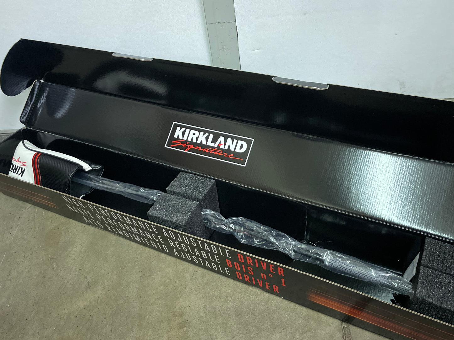 NEW - Kirkland Signature Adjustable Driver, Stiff - Retail $199