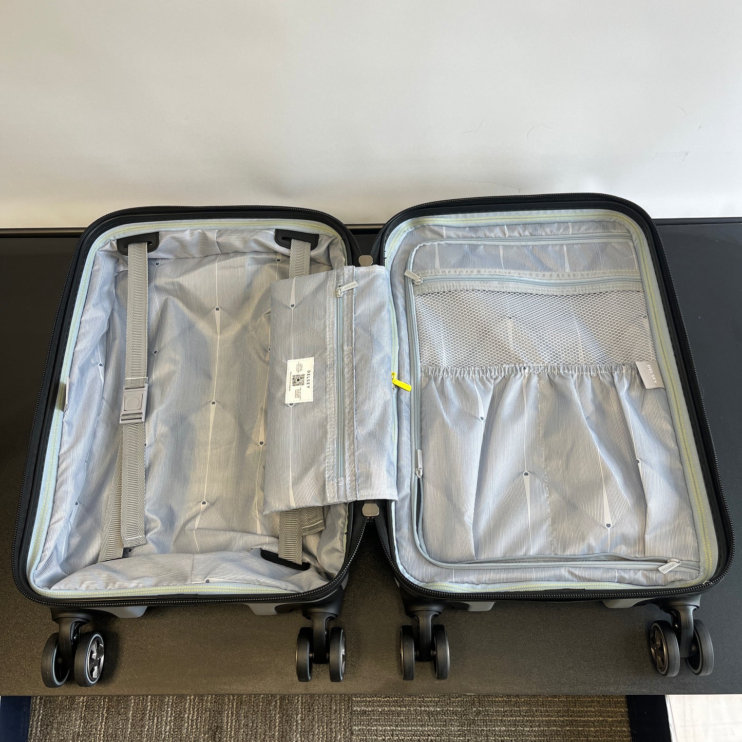 Costco - Delsey Silver 2-piece Hardside Trunk Set - Retail $149