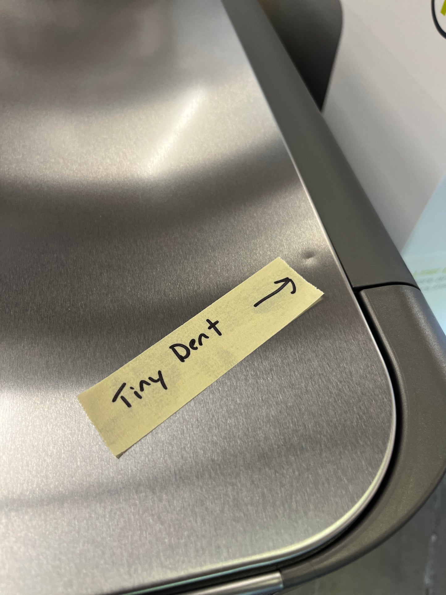 Like NEW w/ tiny dent - simplehuman 58L Dual Compartment Step Can with Compost Caddy - Retail $199