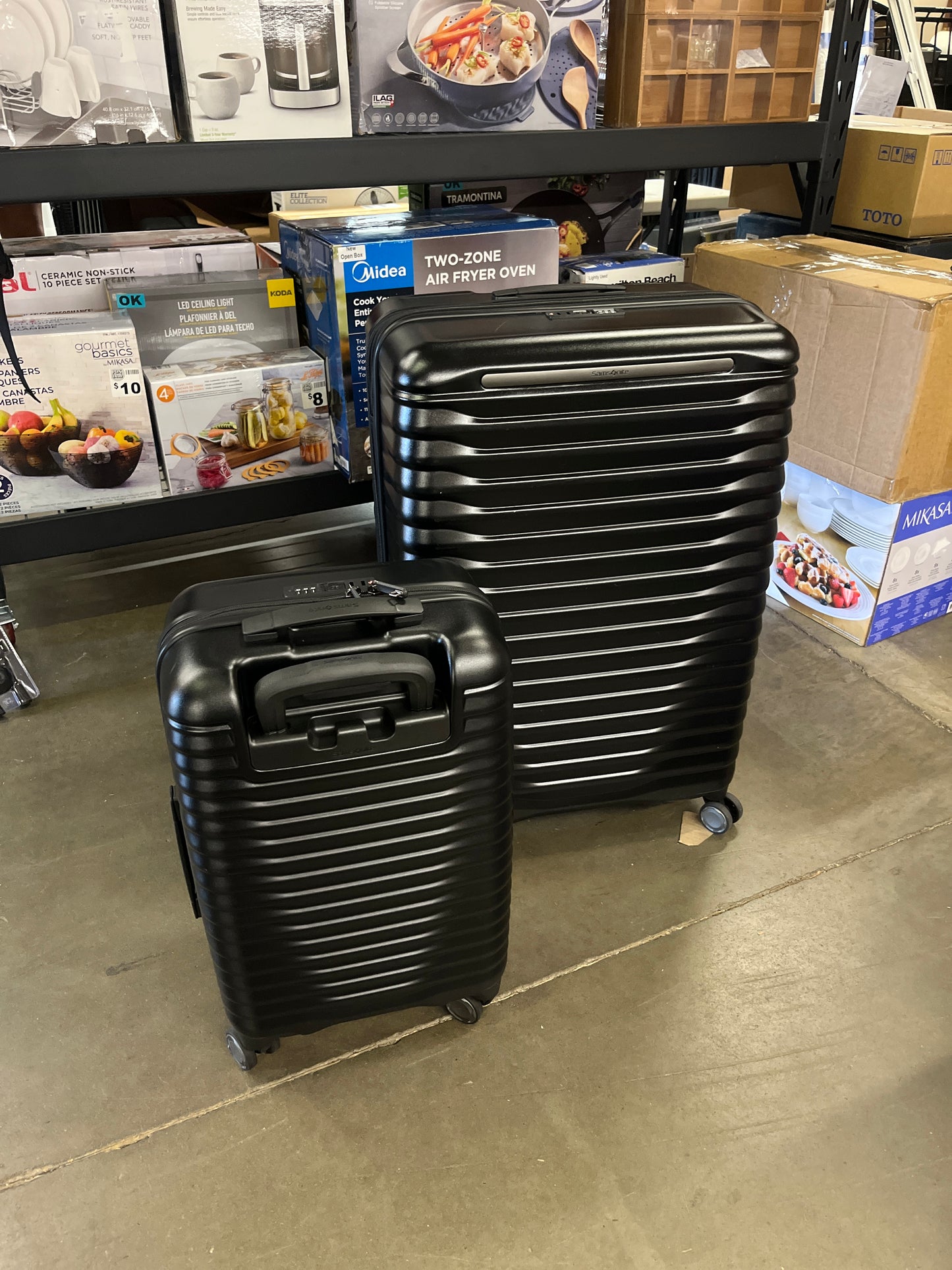 Samsonite Element Black XLT 2.0 Luggage 2 Piece Set