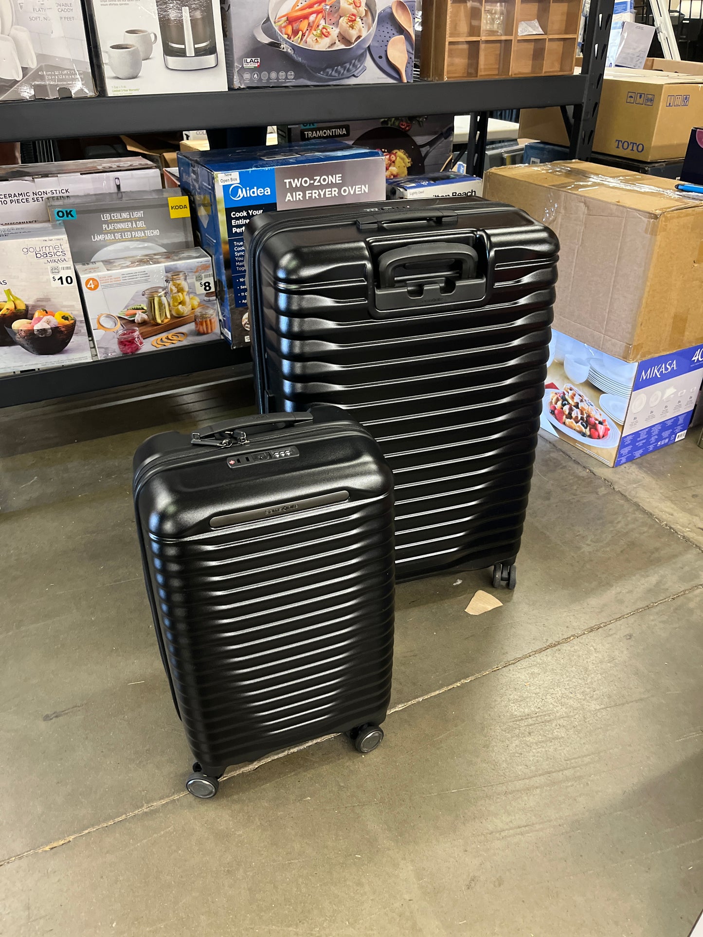 Samsonite Element Black XLT 2.0 Luggage 2 Piece Set