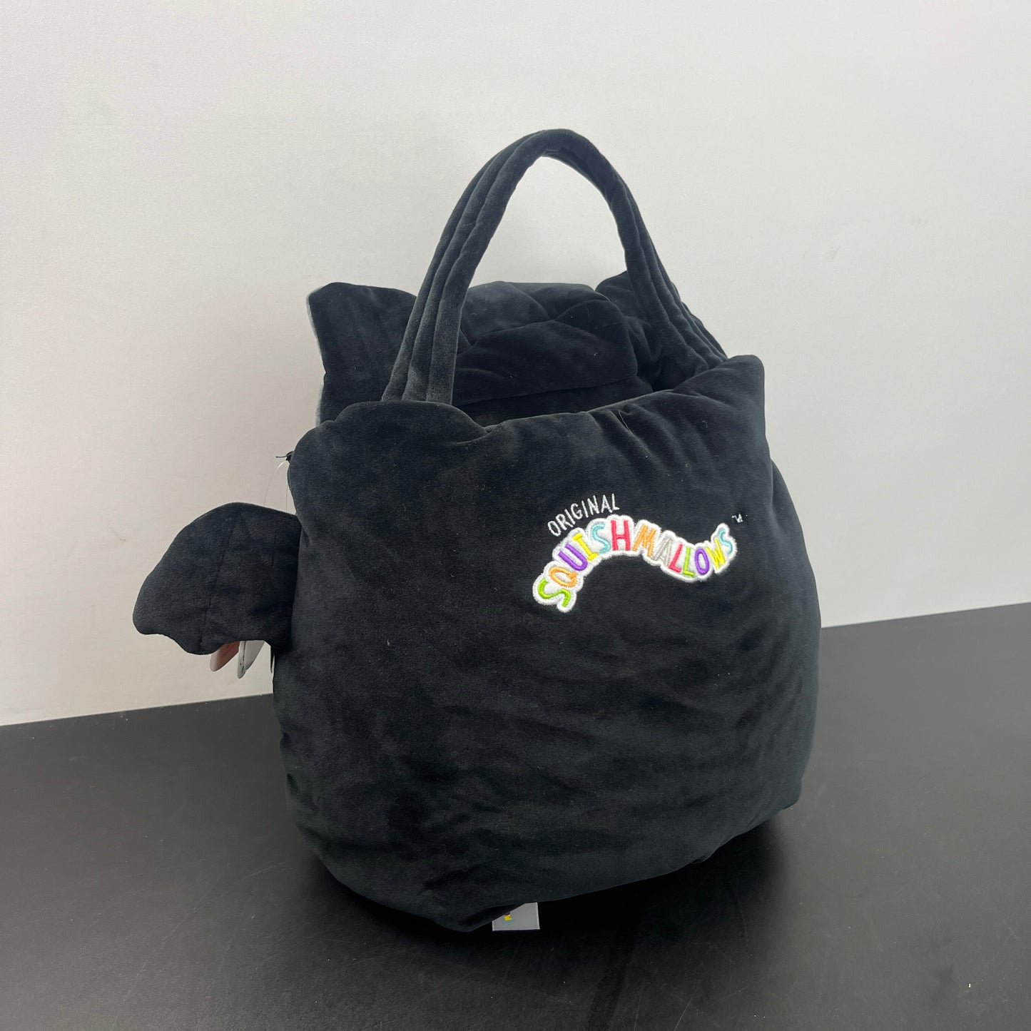 NEW with Tags - Squishmallows 16” Plush Treat Pail (Emily (Bat)) - Retail $22