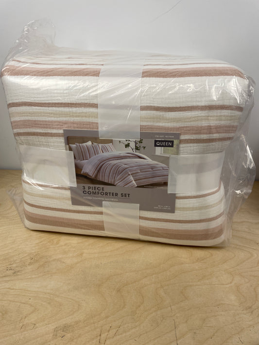 3 Piece Comforter Set - Queen