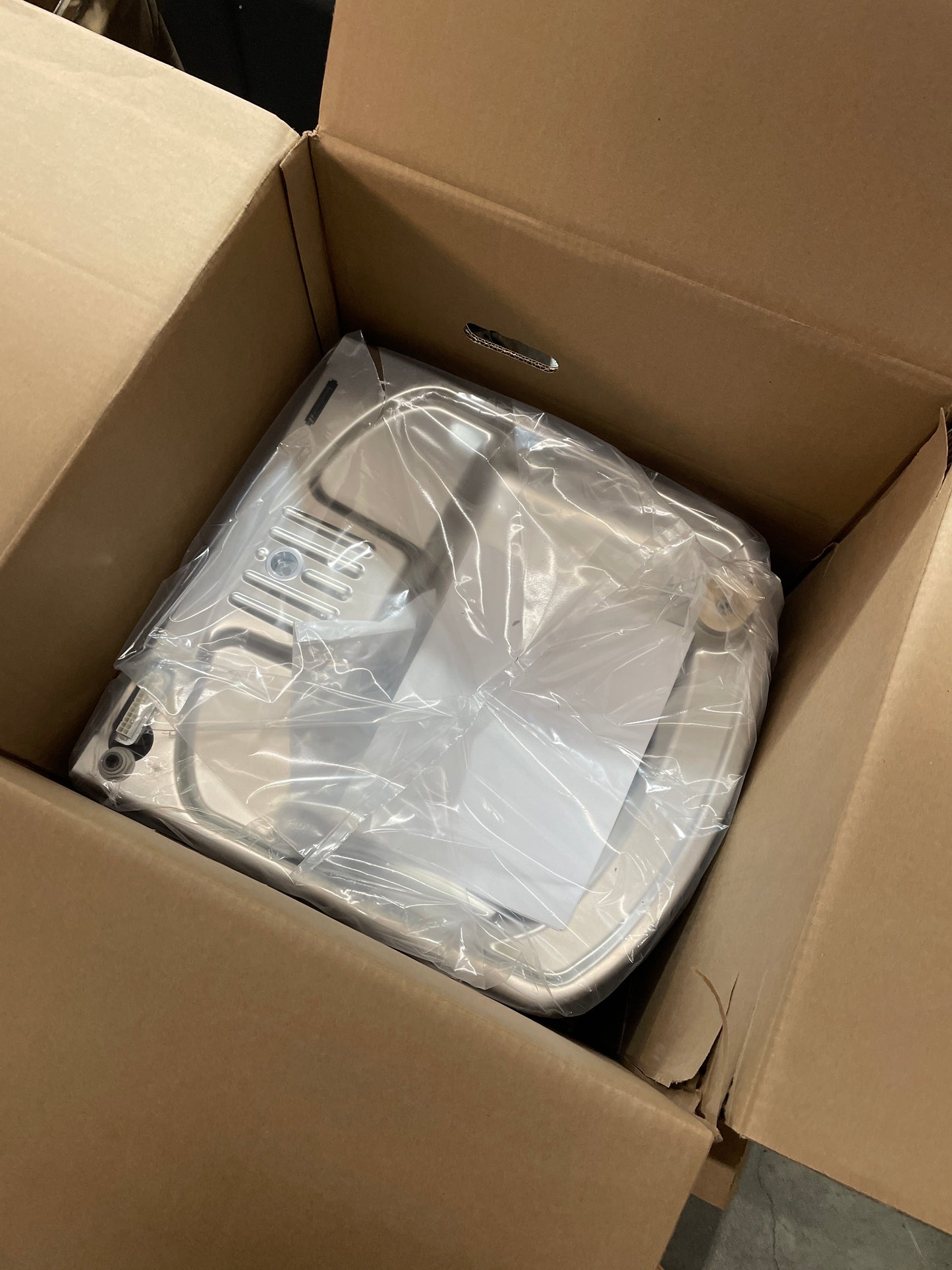 NEW - Elkay LZS8WSSP Enhanced Bottle Filler & Single ADA Cooler Refrigerated Stainless High Capacity Lead Drop Down Wrapper