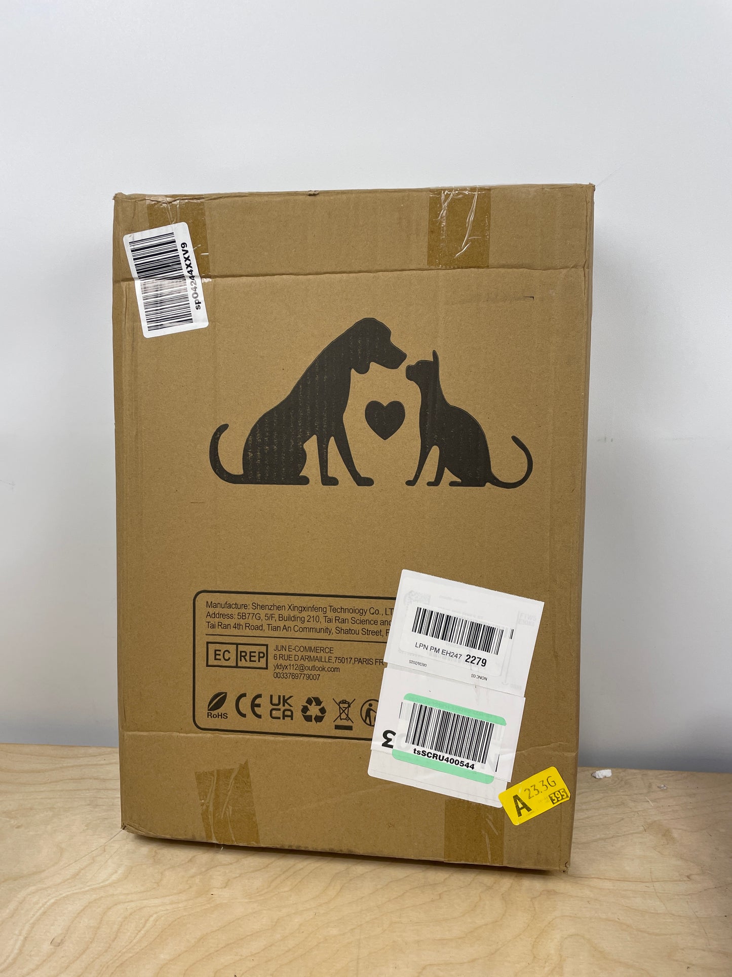 Dog Door for Door All Aluminum Alloy 3 Flaps White, Medium Doggy Doggie Door, Cat Door Heavy Duty Pet Door for Dogs, Insulation Flap and Lockable Closing Panel, Durable Rust Resistant, Pet Up to 45lb