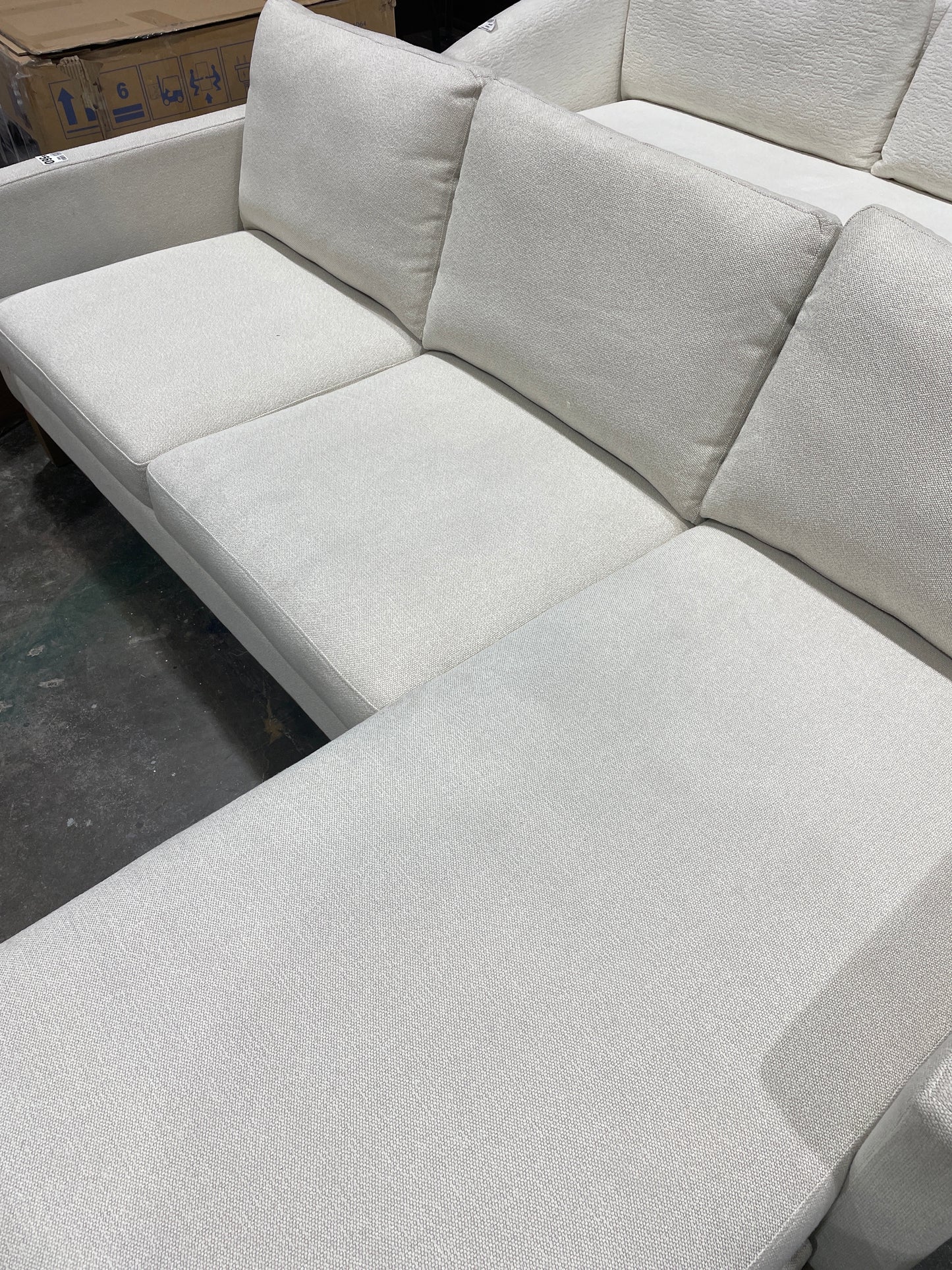 Henredon Murphy Sofa with Reversible Chaise