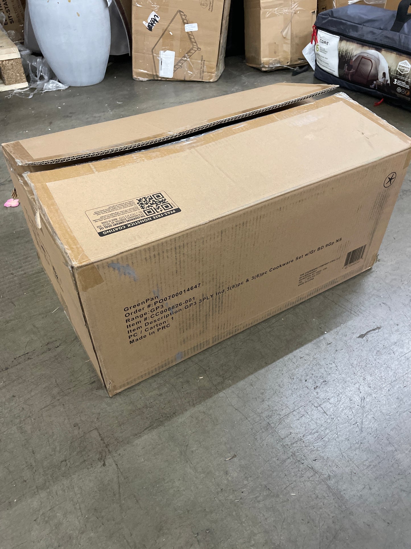 NEW - GreenPan Performance Pro Ceramic Nonstick 14-Piece Cookware Set, Non-Toxic PFAS-Free, Dishwasher & Oven Safe