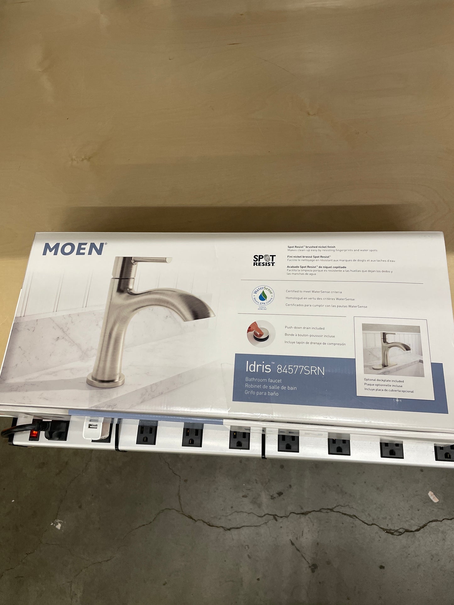 NEW - Moen Idris One Handle Bathroom Faucet