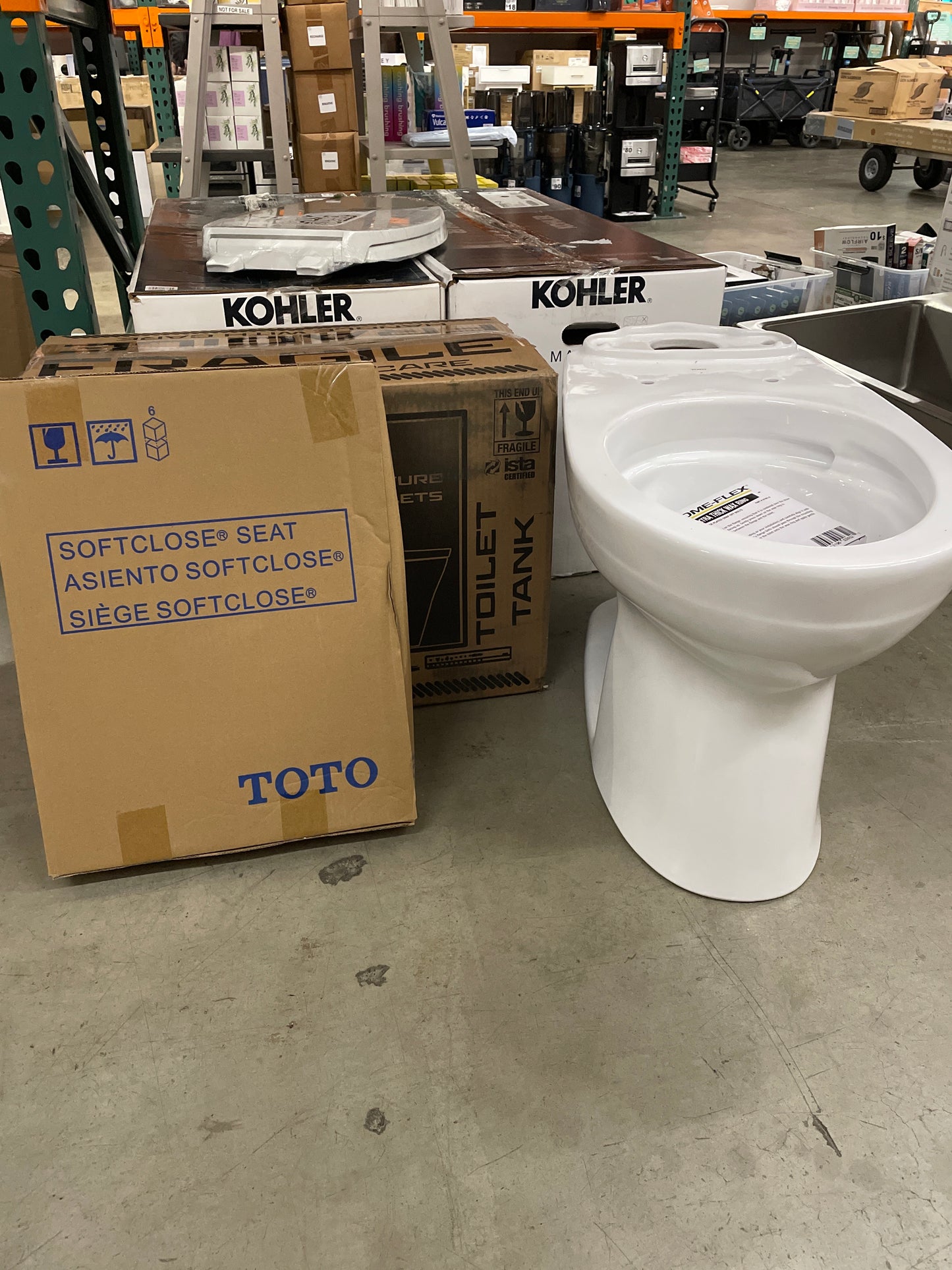 NEW - TOTO Drake 2-piece Elongated Toilet