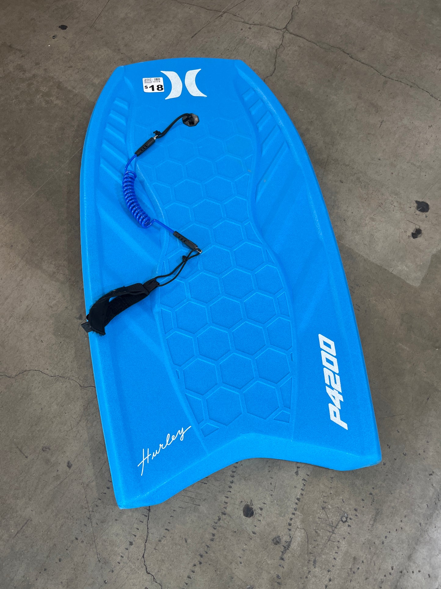 Hurley Phantom Blue Bodyboard, 42.5”