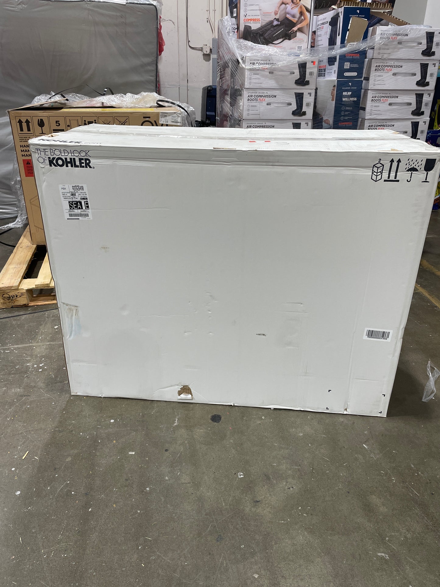 Kohler Chulton Bathroom Vanity with Sink and Quartz Top in White - 48 in