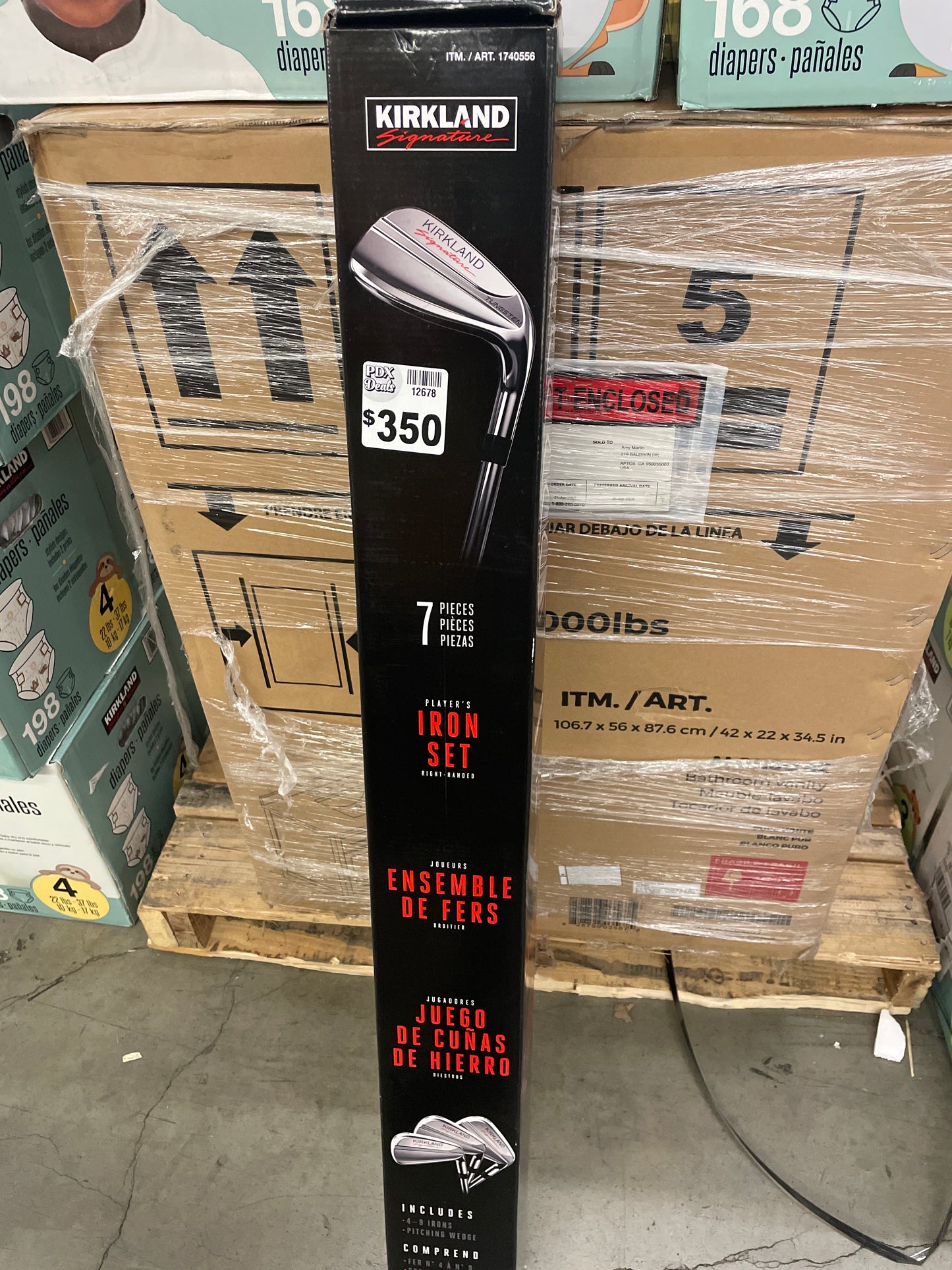 Kirkland Signature 7-piece Players Iron Set, Right Handed