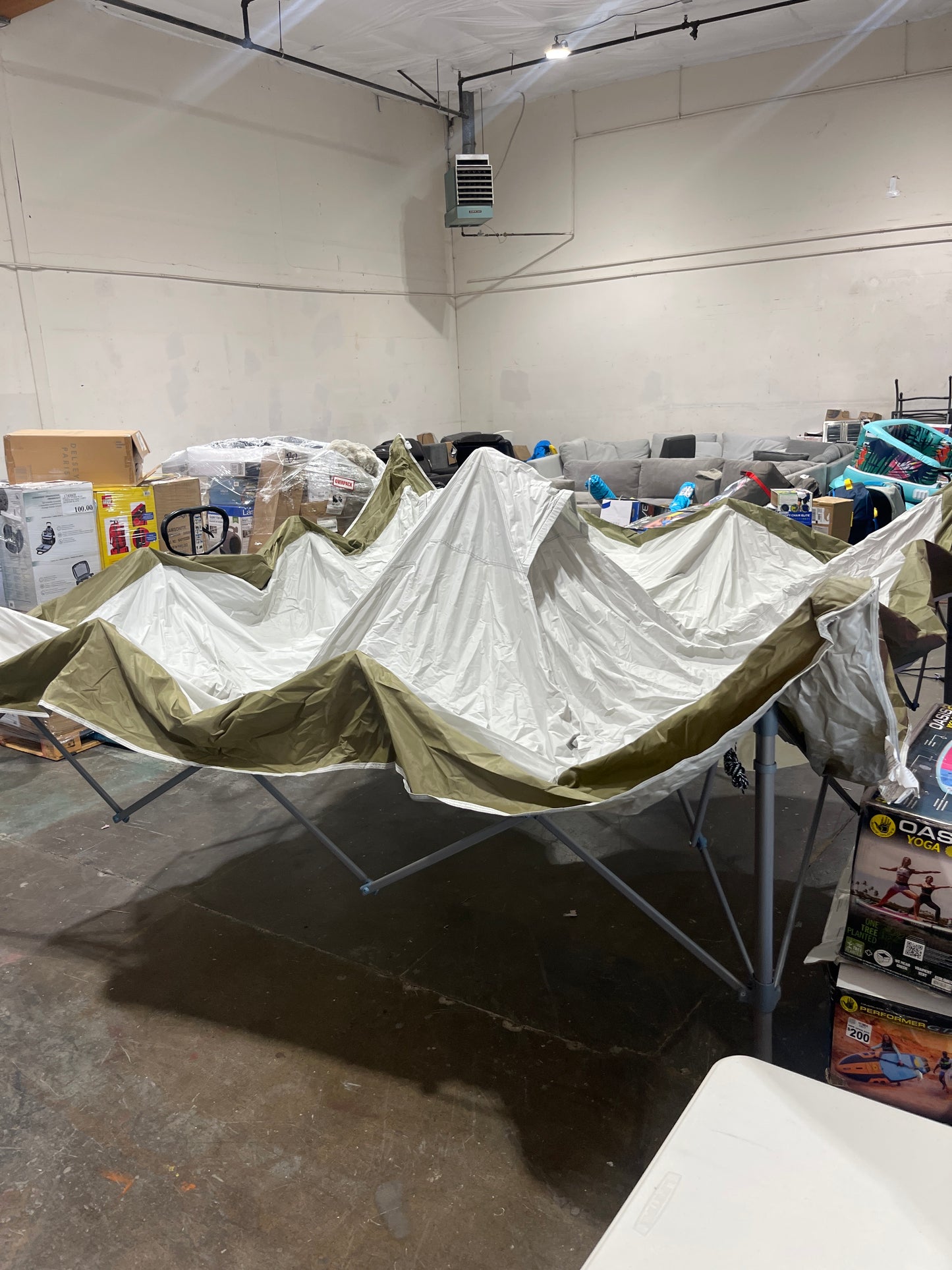 Damage - Coleman Oasis II 13 x 13 Eaved Shelter