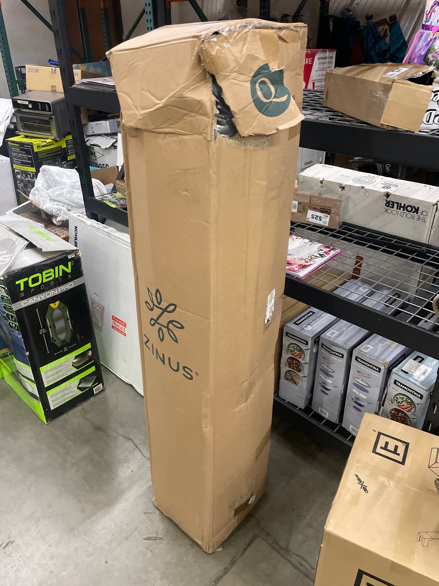 NEW - ZINUS 12 QUEEN Inch Cooling Comfort Hybrid Mattress, Medium Firm Feel, Motion Isolation - Retail $335