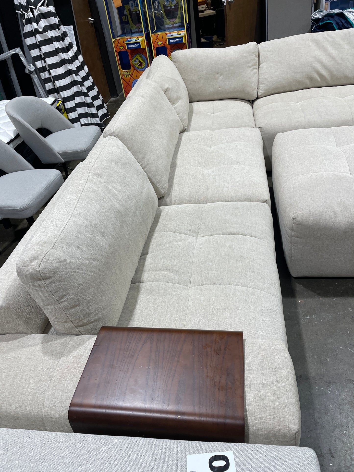 Paige 6-piece Modular Fabric Sectional