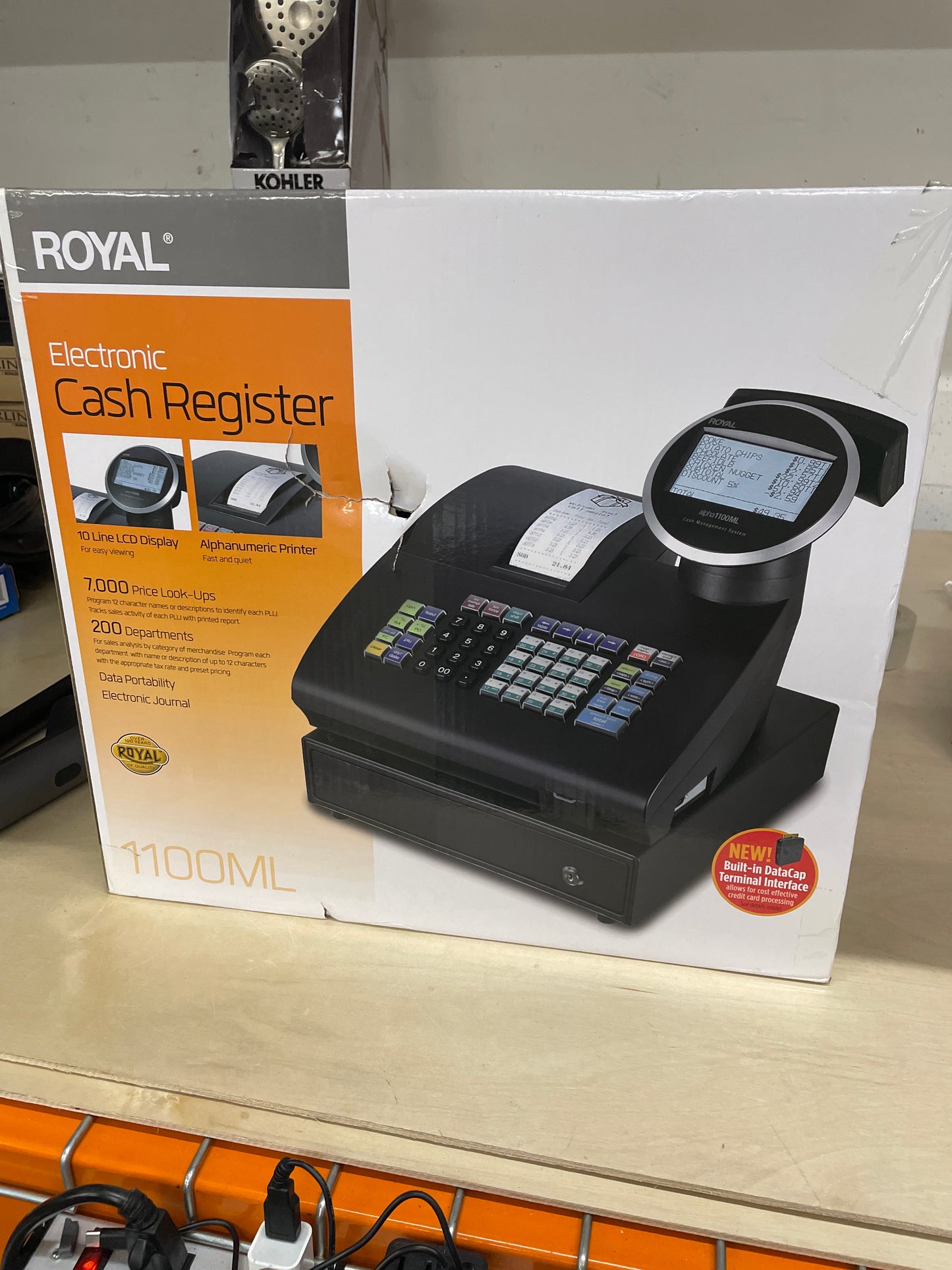 Royal Alpha 1100ml Electronic Cash Register
