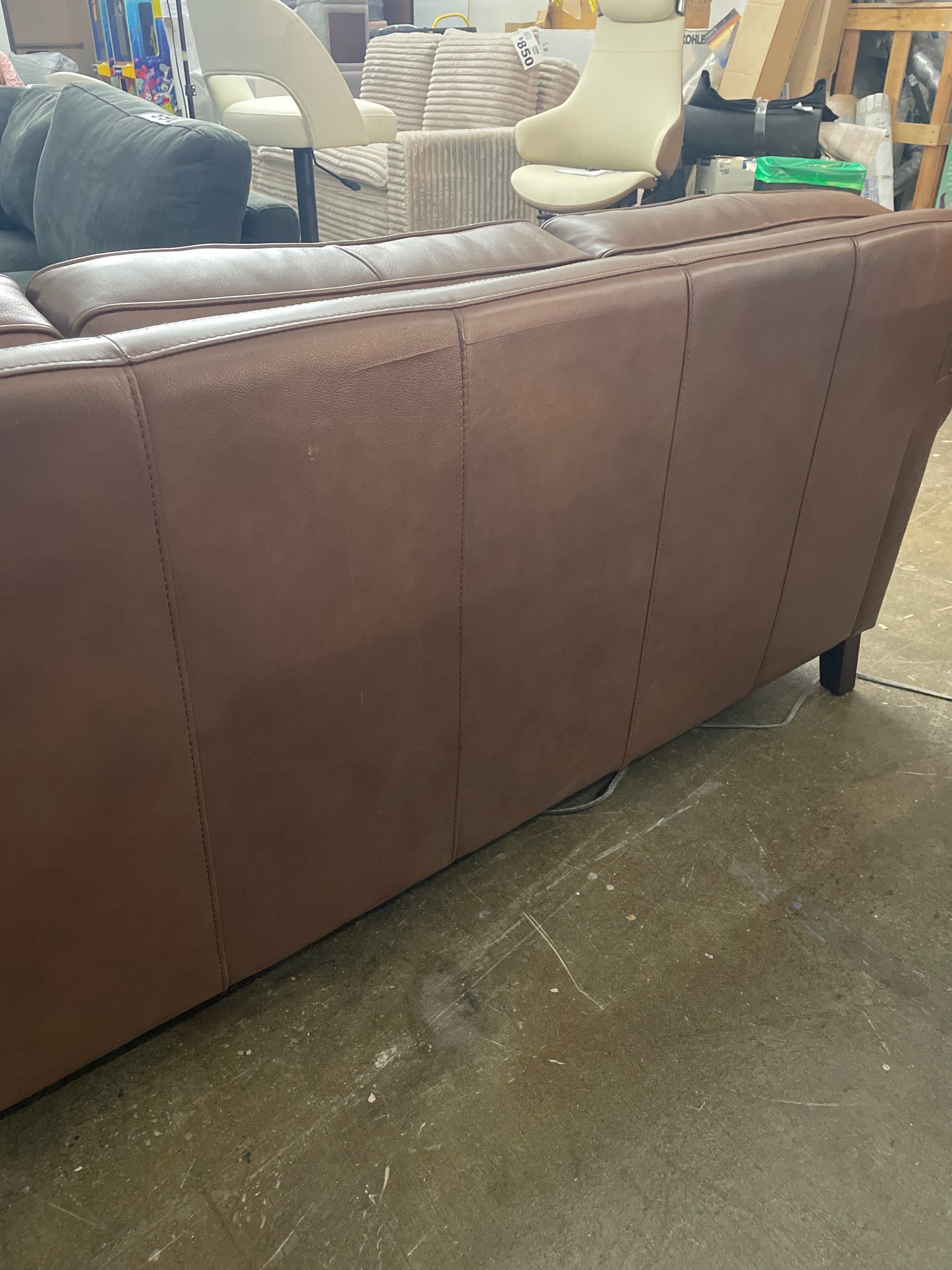 Larsen Top Grain Leather Sofa