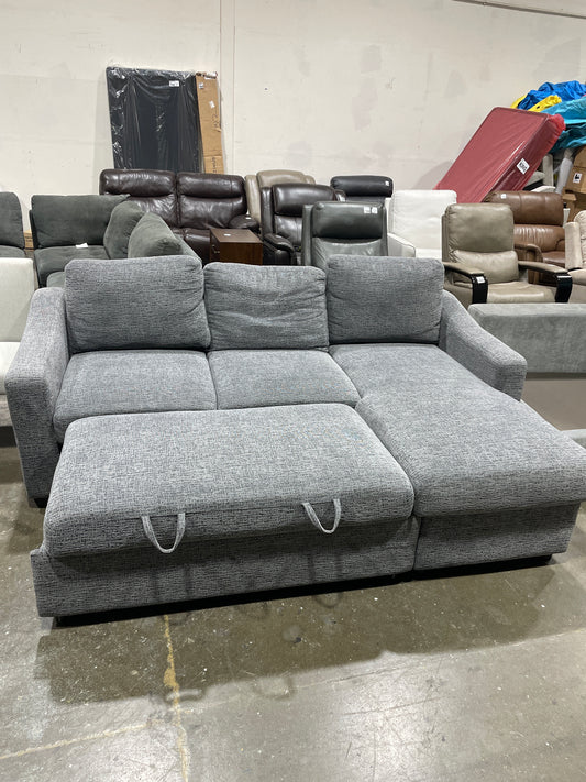 Coddle Aria Fabric Sleeper Sofa with Reversible Chaise