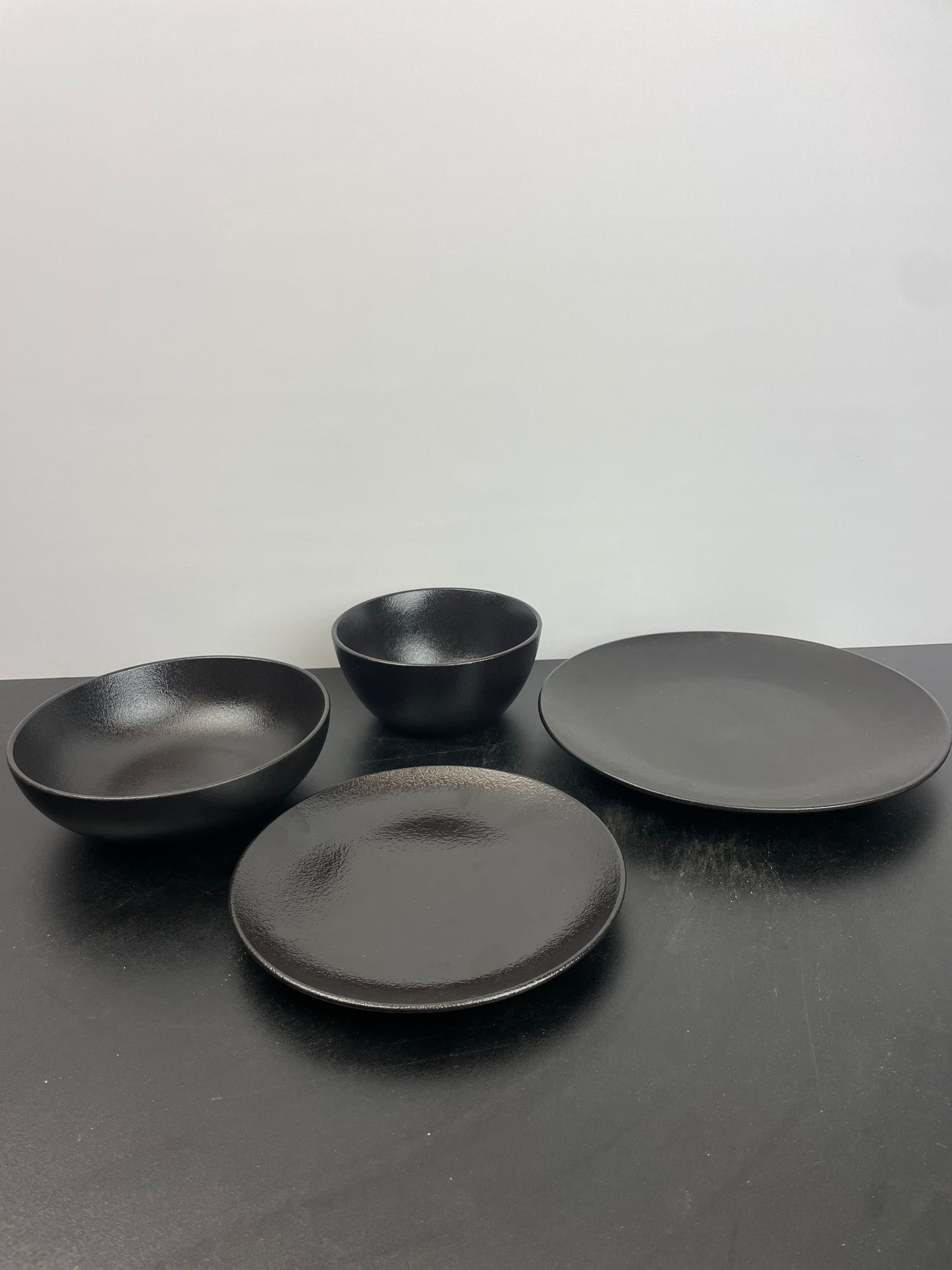 NEW - Over & Back Stonewear Dinnerwear 16 Piece Set