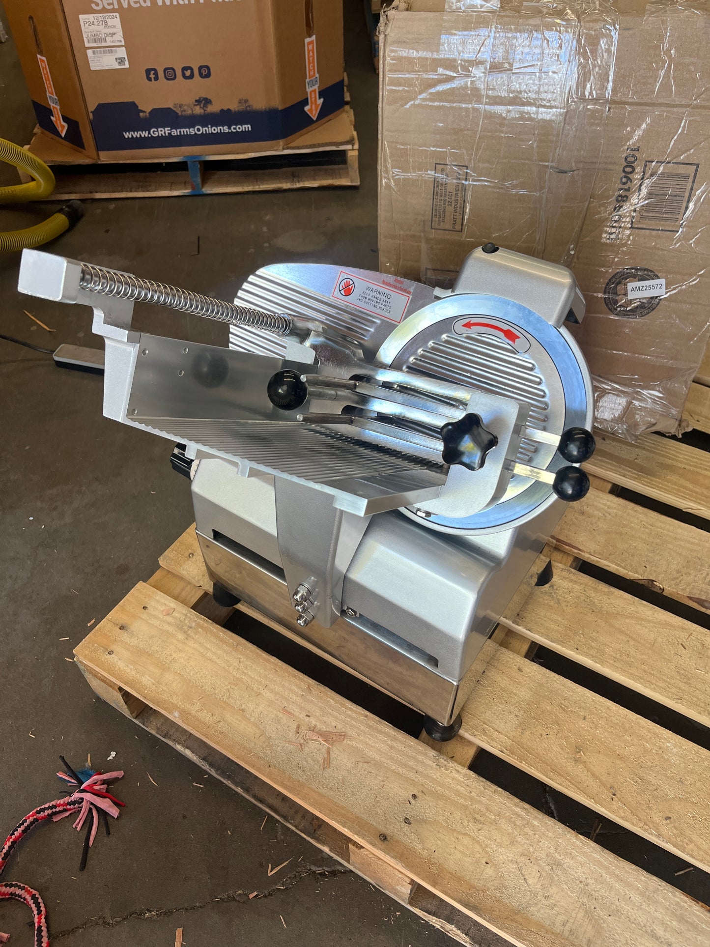 [non working] VEVOR Automatic Meat Slicer, 540W Deli Slicer with Two 10" Stainless Steel Removable Blade, 0-15mm Adjustable Thickness for Home Use, Child Lock Protection, for Meat Cheese Bread