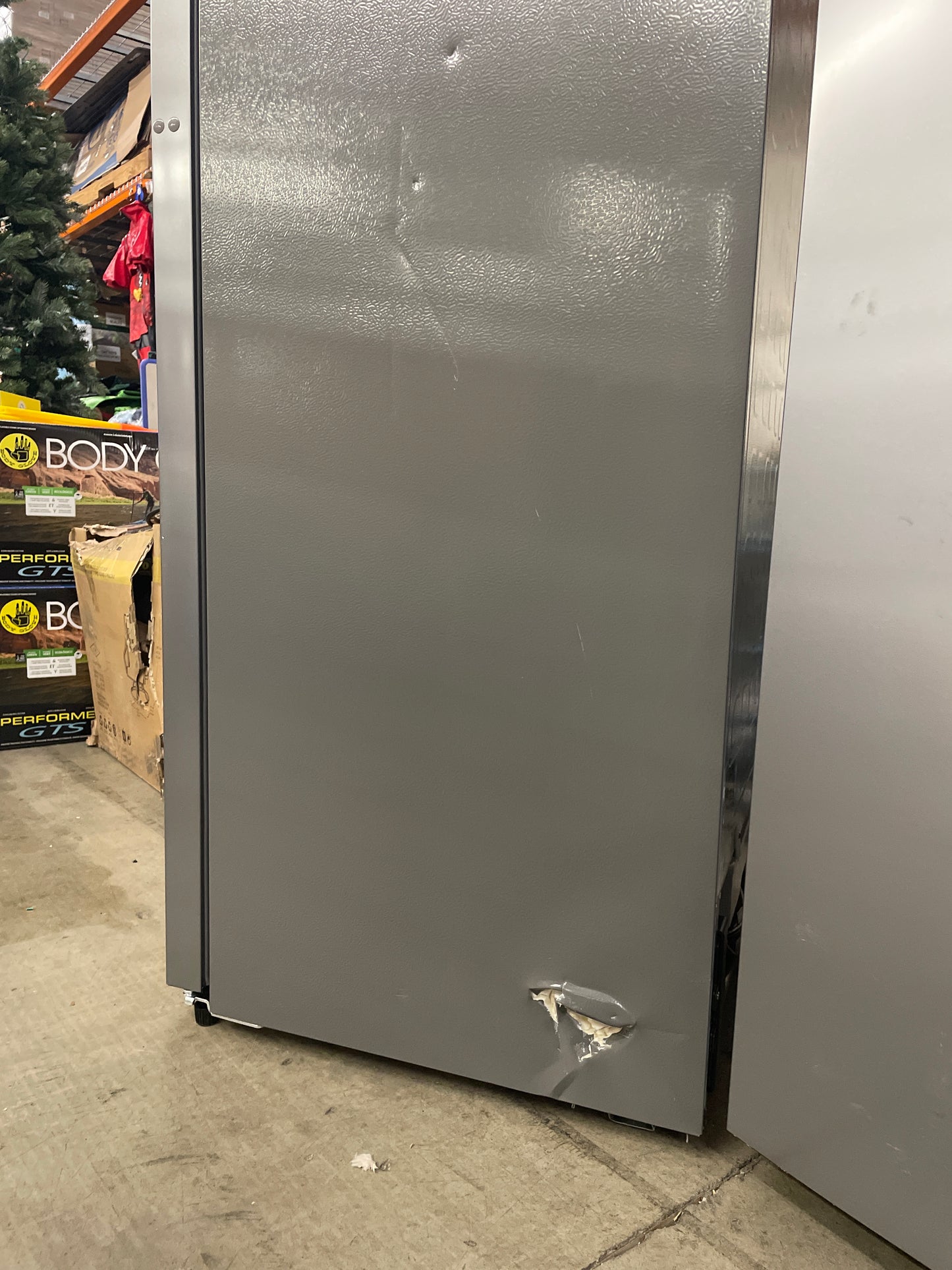 DAMAGED - Hisense 10.2 cu. ft. Garage Ready Frost Free Convertible Upright Freezer with Seal Break Handle (C)