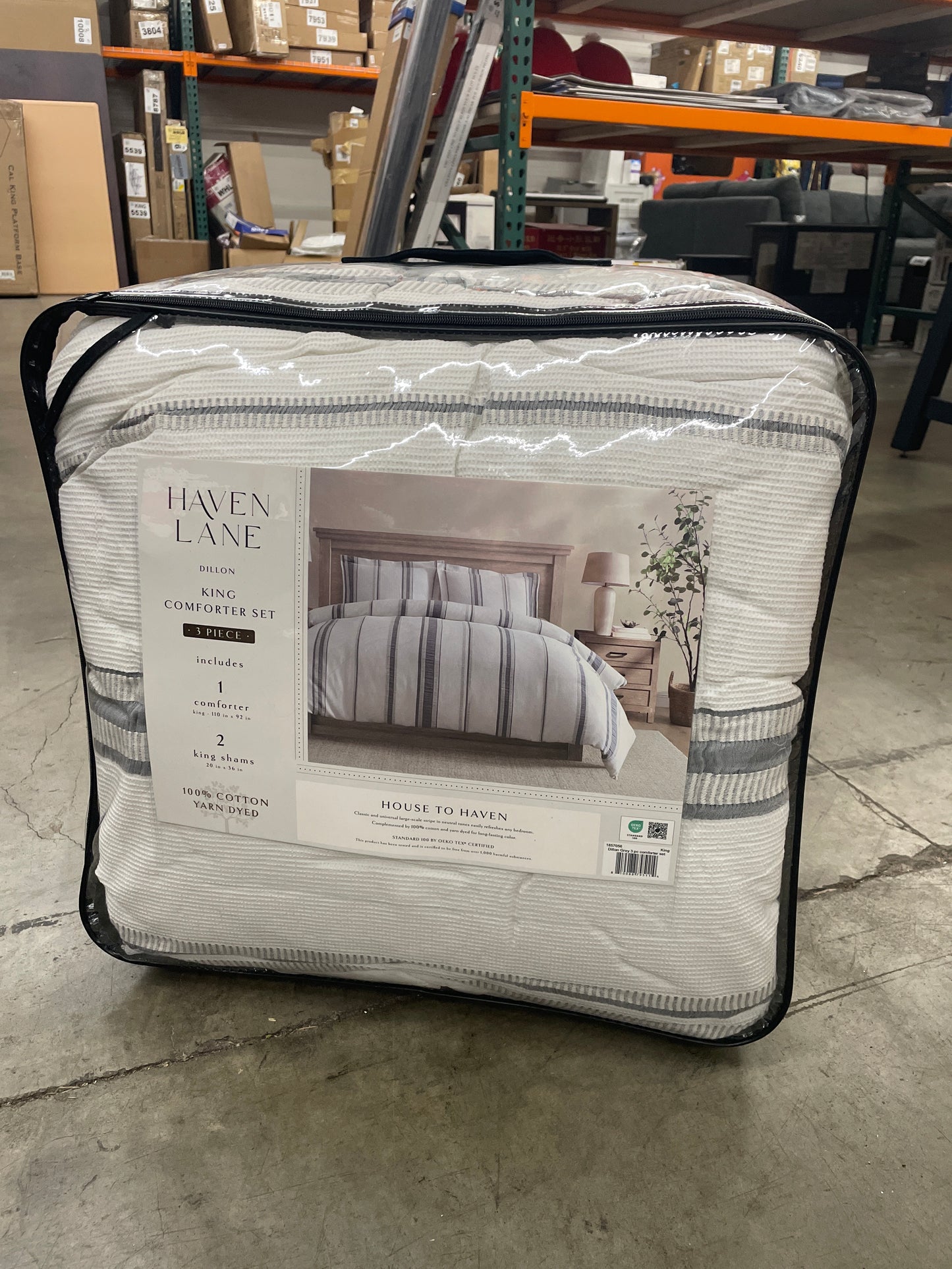 Haven Lane Dillon 3-piece Comforter Set - Retail $120