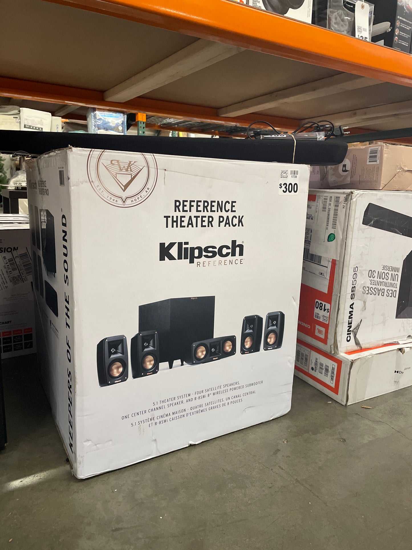 Klipsch Reference Theater Pack 5.1ch Surround Sound System