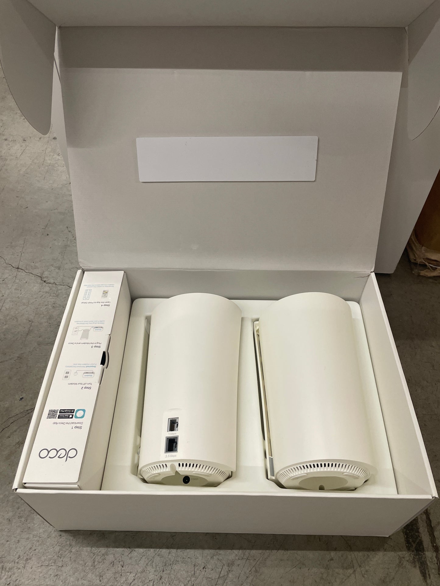 TP-Link Deco AX5700 Tri-Band Smart Whole Home Mesh Wi-Fi 6 System (2-pack) - Retail $109