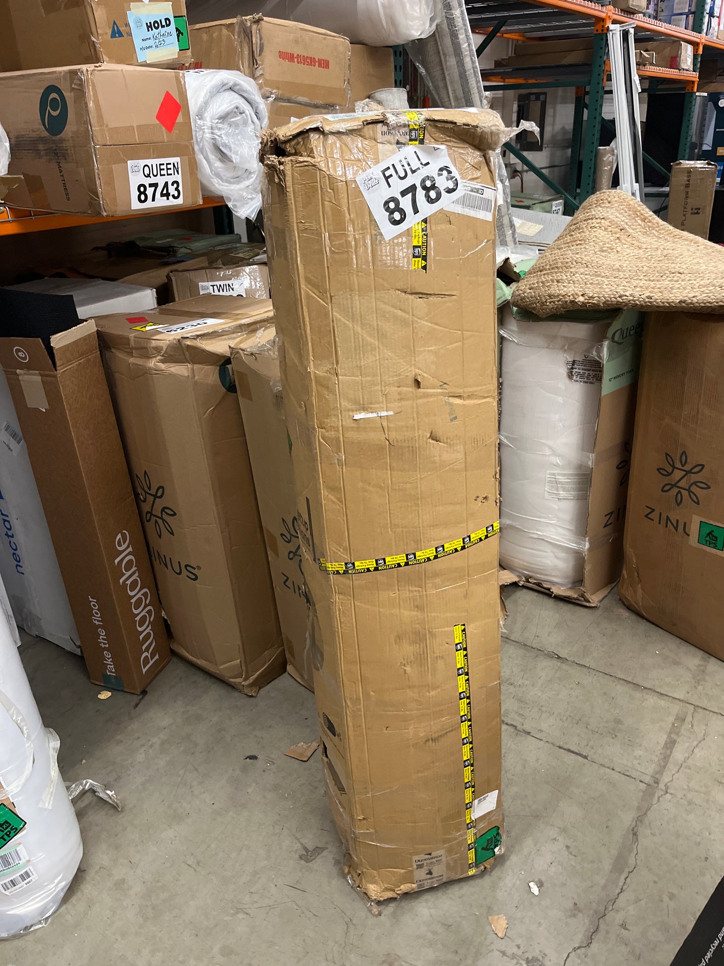 NEW - Ottomanson 13" Full Mattress in a Box Made in USA, Medium-Firm Mattress, Hybrid Mattress Cool Improved Airflow with Edge to Edge Pocket Coil, Bed in A Box, Ottopedic - Retail $353