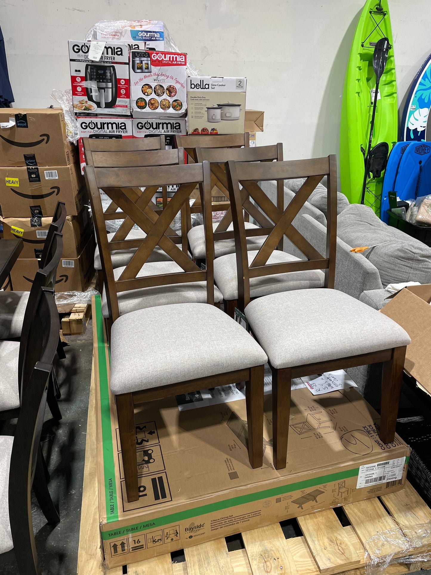 Lathan Dining Table and 6 Chairs