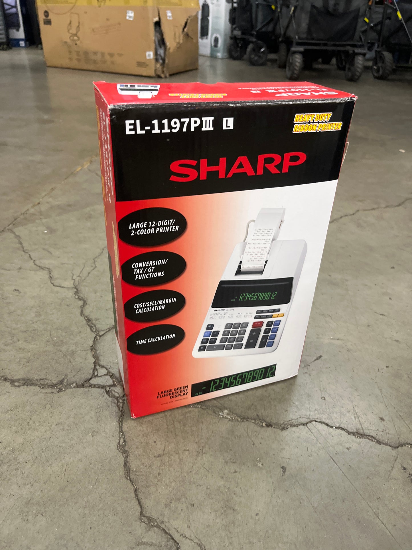 Sharp® EL-1197PIII Desktop Printing Calculator