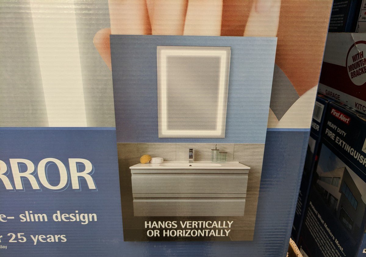 Feit Electric LED Lighted Mirror - Retail $99