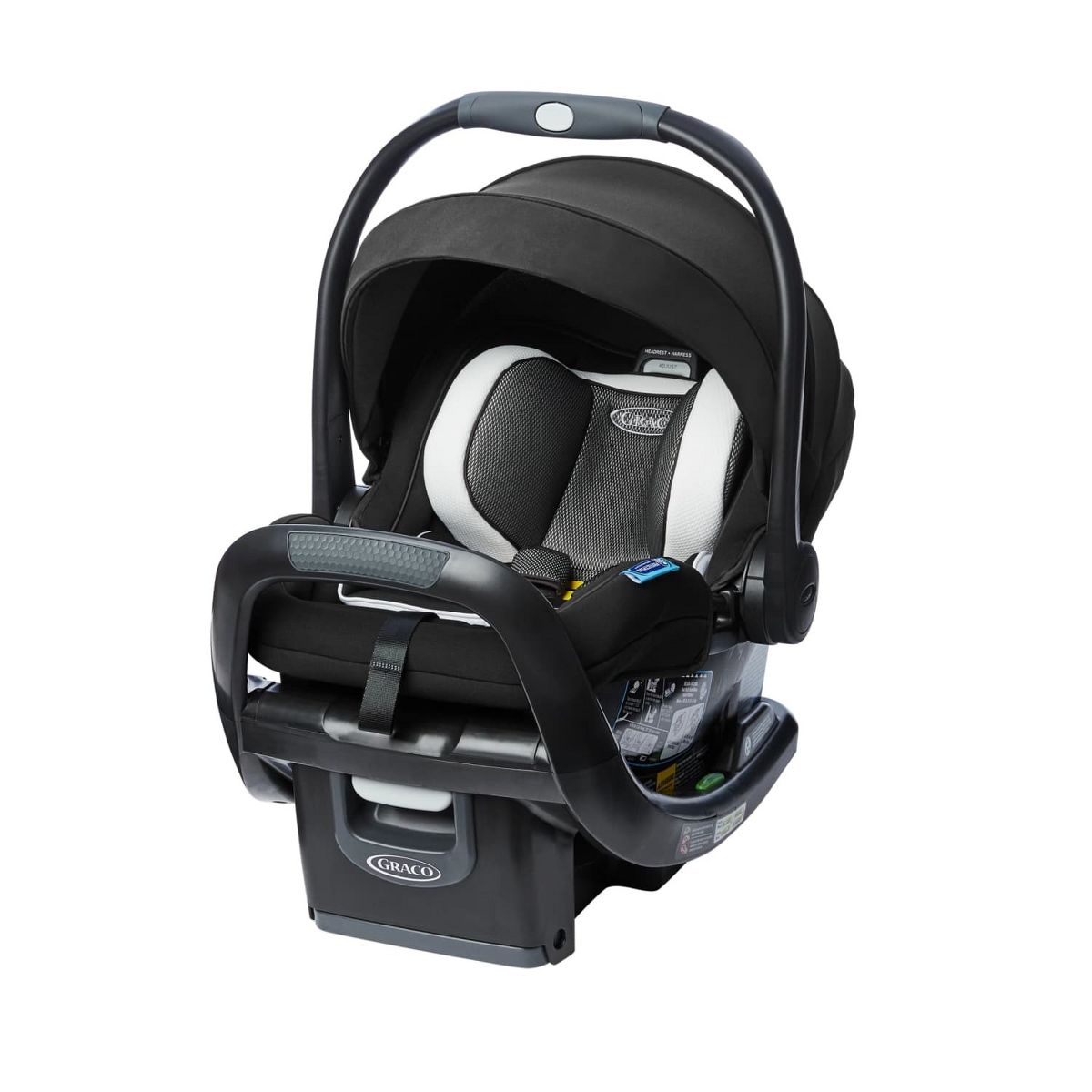 Graco SnugRide SnugFit DLX Infant Car Seat Featuring Safety Surround - Jacks: Anti-Rebound Bar, LATCH Compatible, Machine Washable Seat Pad