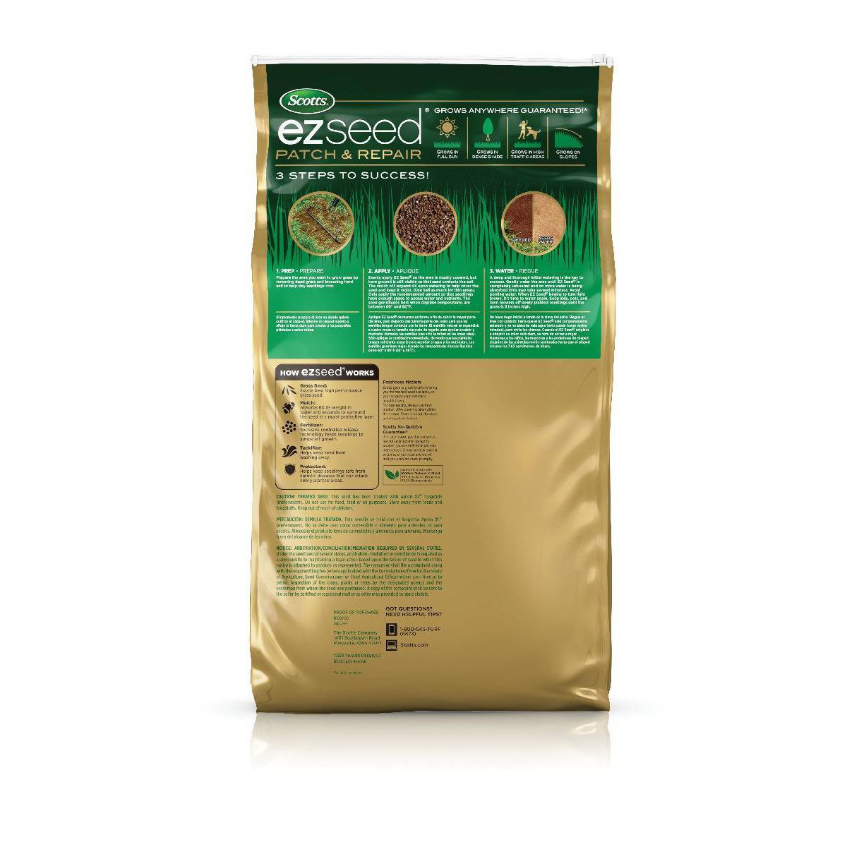 Scotts EZ Seed Patch & Repair Sun and Shade 10 lbs