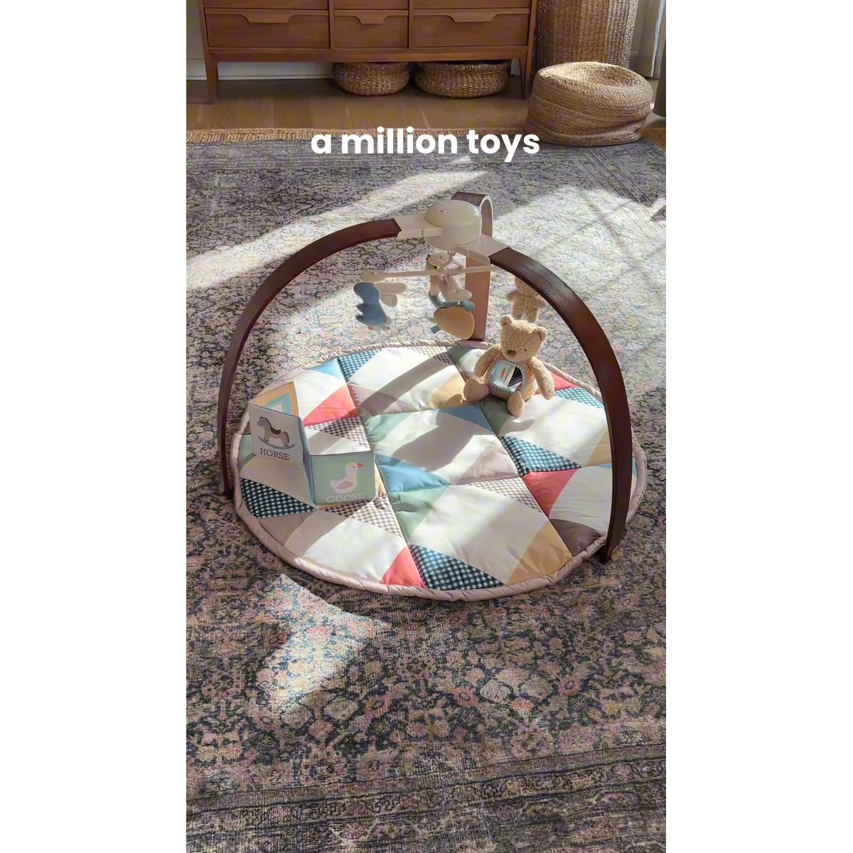Itzy Ritzy Music & Motion Baby Activity Play Gym
